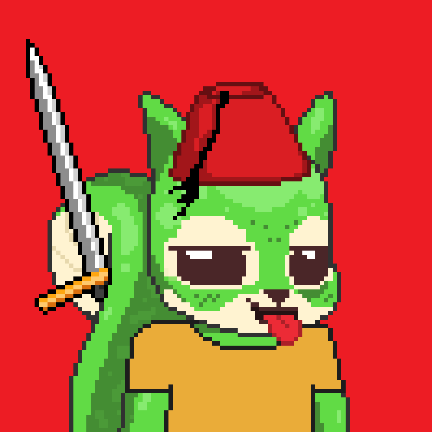 Pixel Squirrels #6939 NFT on Algorand