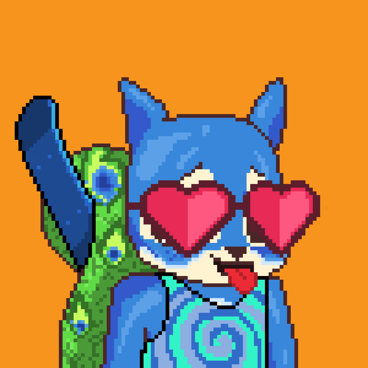 Pixel Squirrels #694 NFT on Algorand