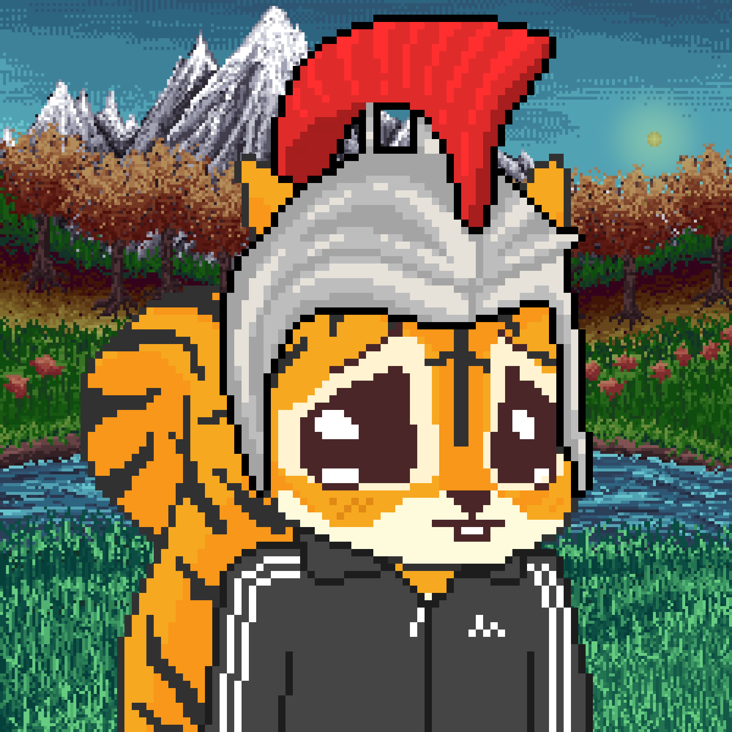 Pixel Squirrels #6944 NFT on Algorand