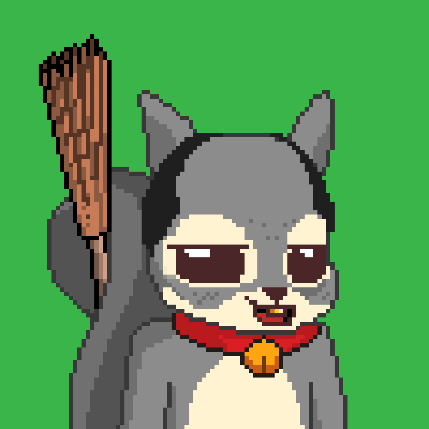 Pixel Squirrels #695 NFT on Algorand