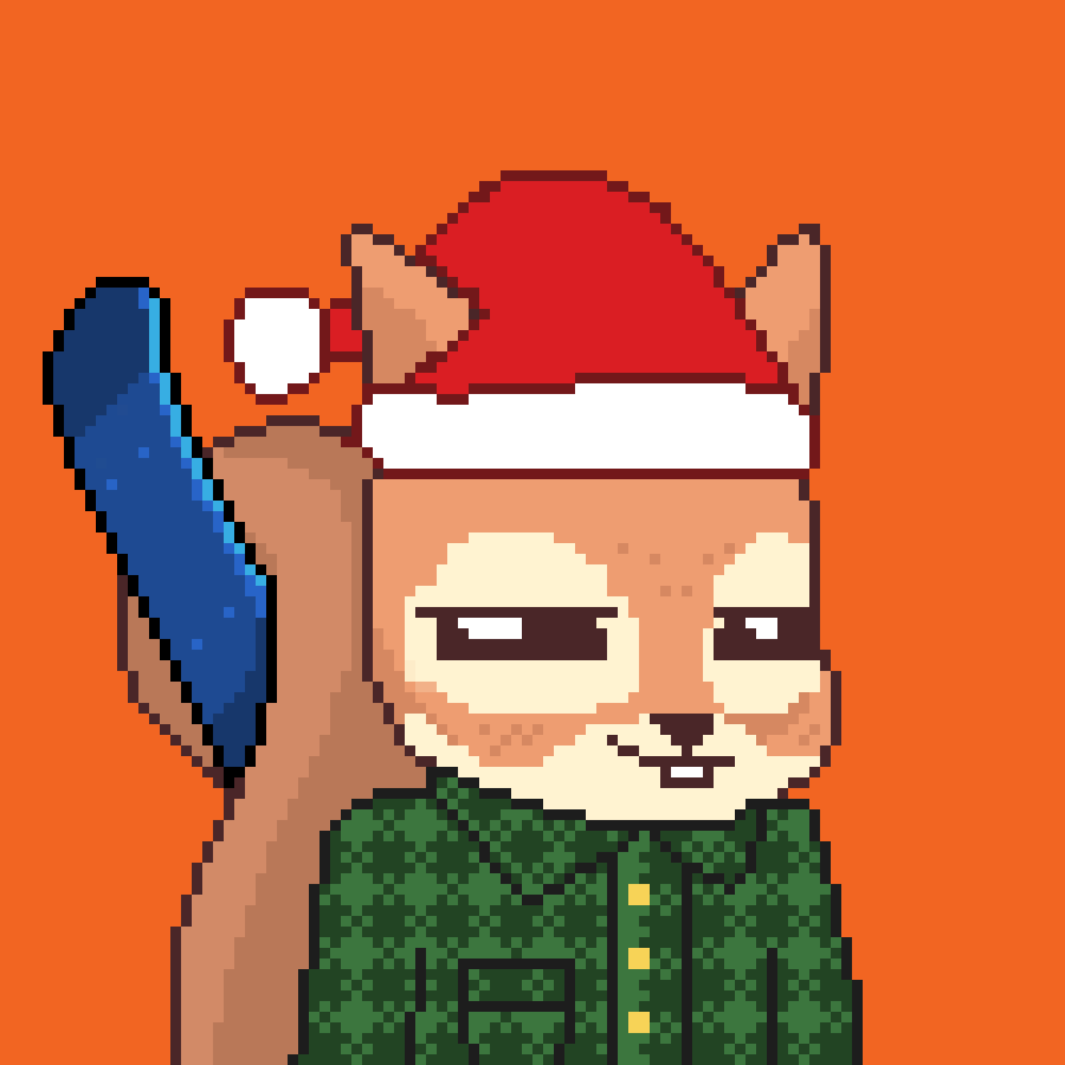 Pixel Squirrels #6951 NFT on Algorand