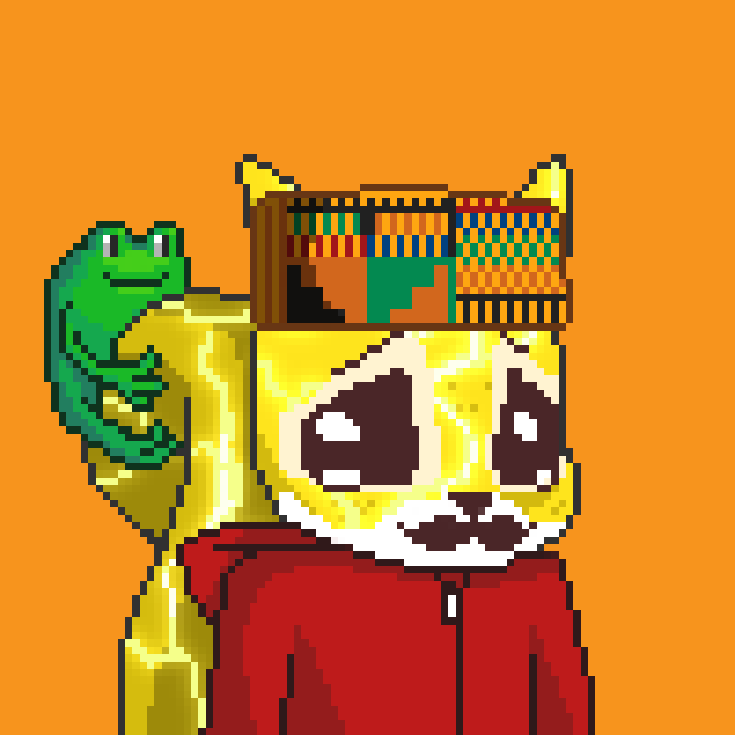 Pixel Squirrels #6964 NFT on Algorand