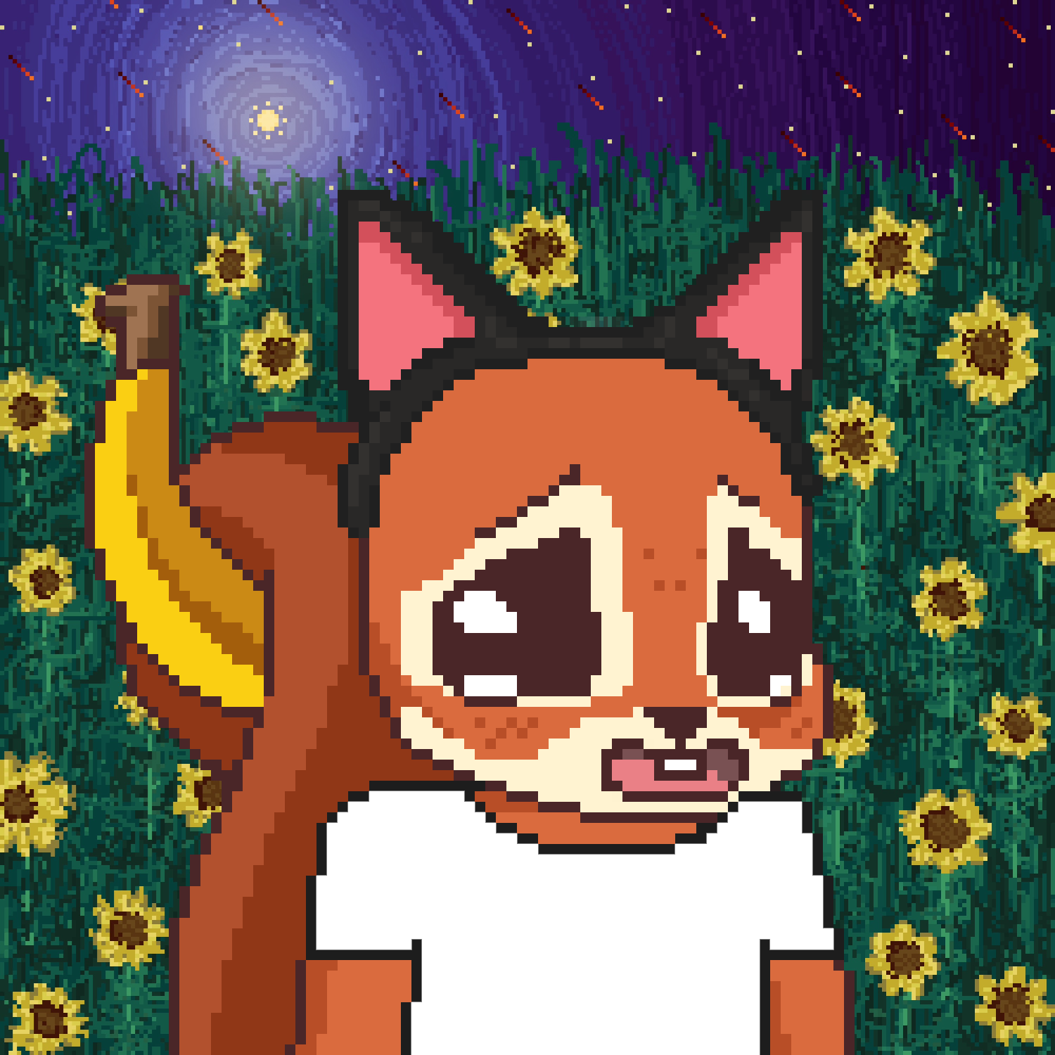 Pixel Squirrels #6972 NFT on Algorand