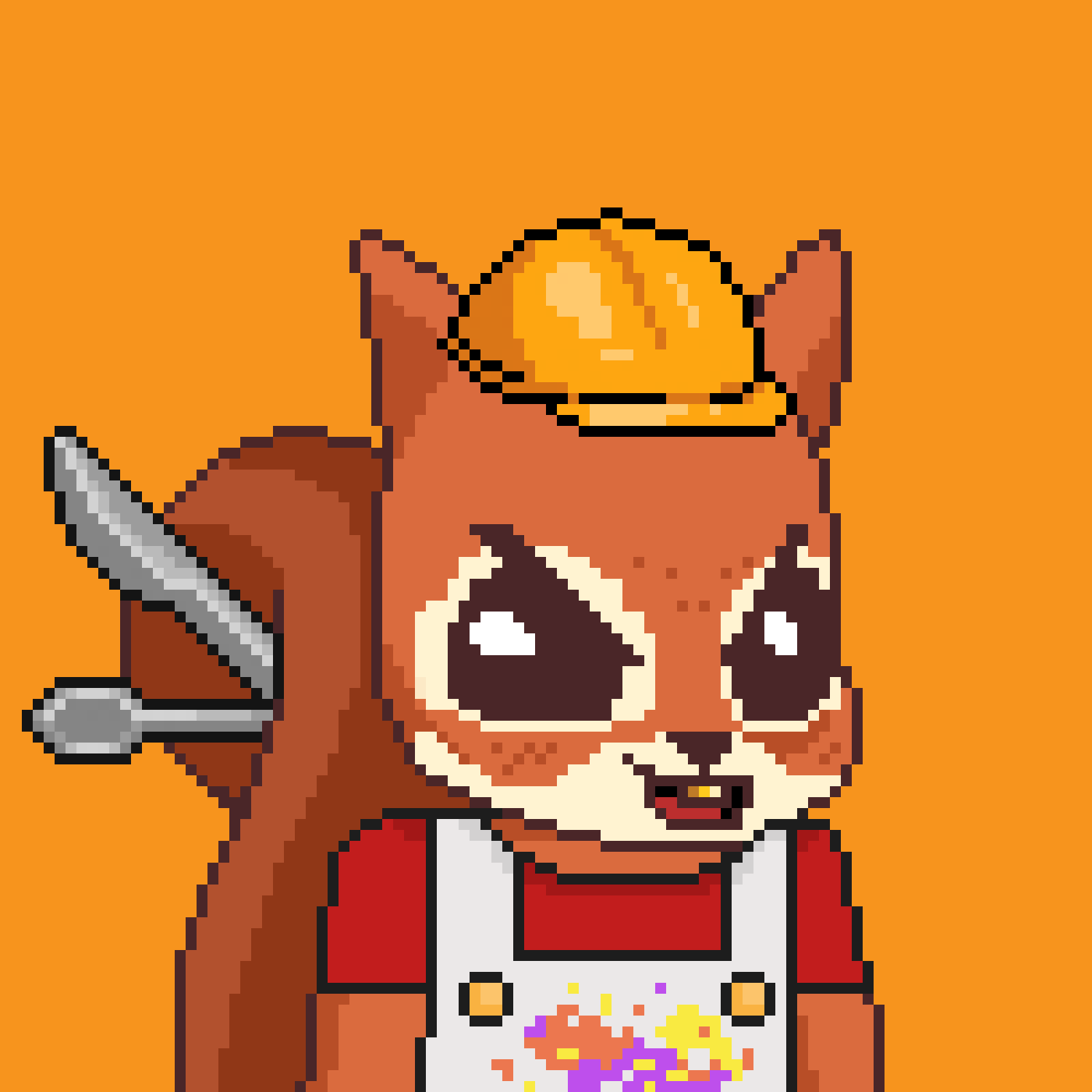 Pixel Squirrels #6979 NFT on Algorand