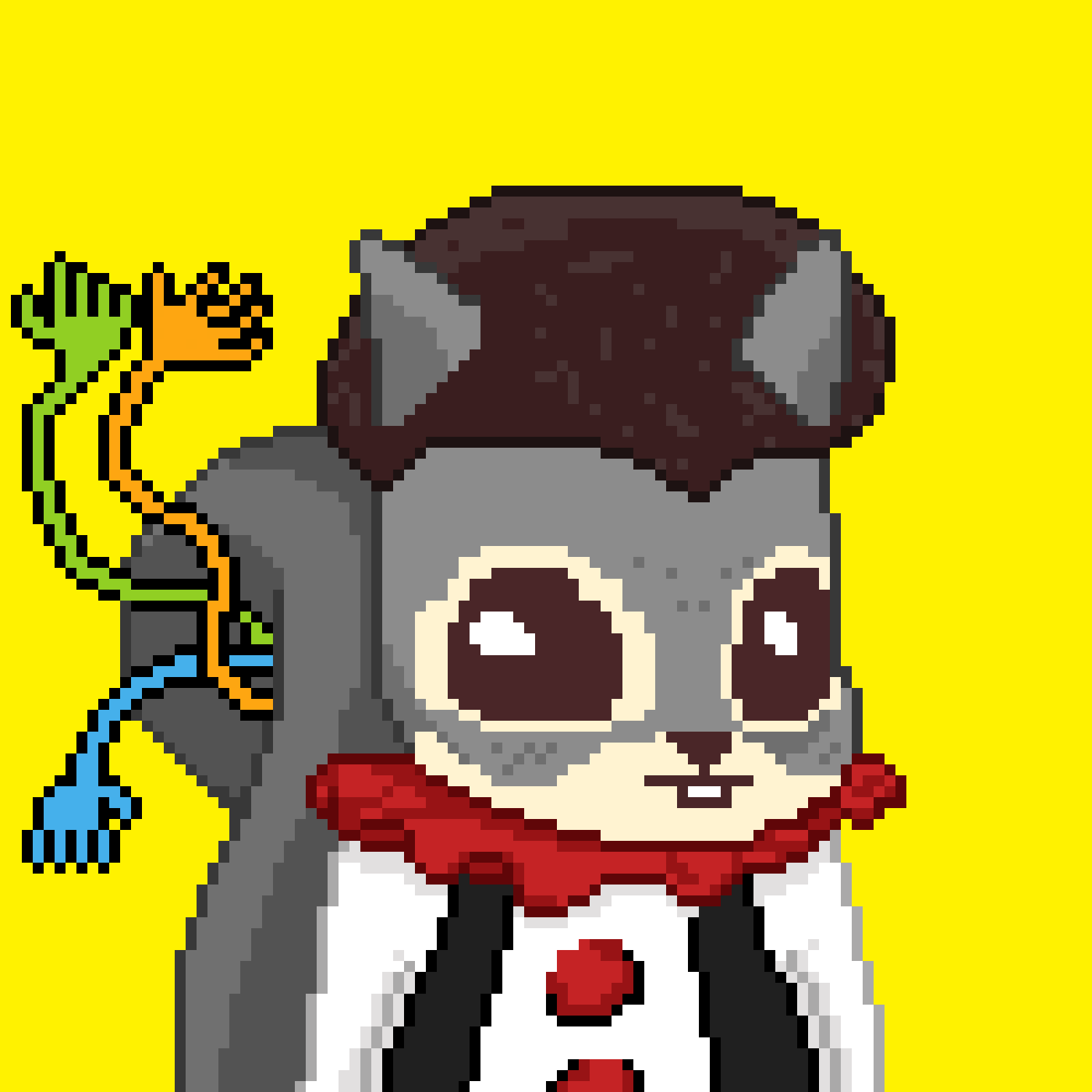 Pixel Squirrels #698 NFT on Algorand