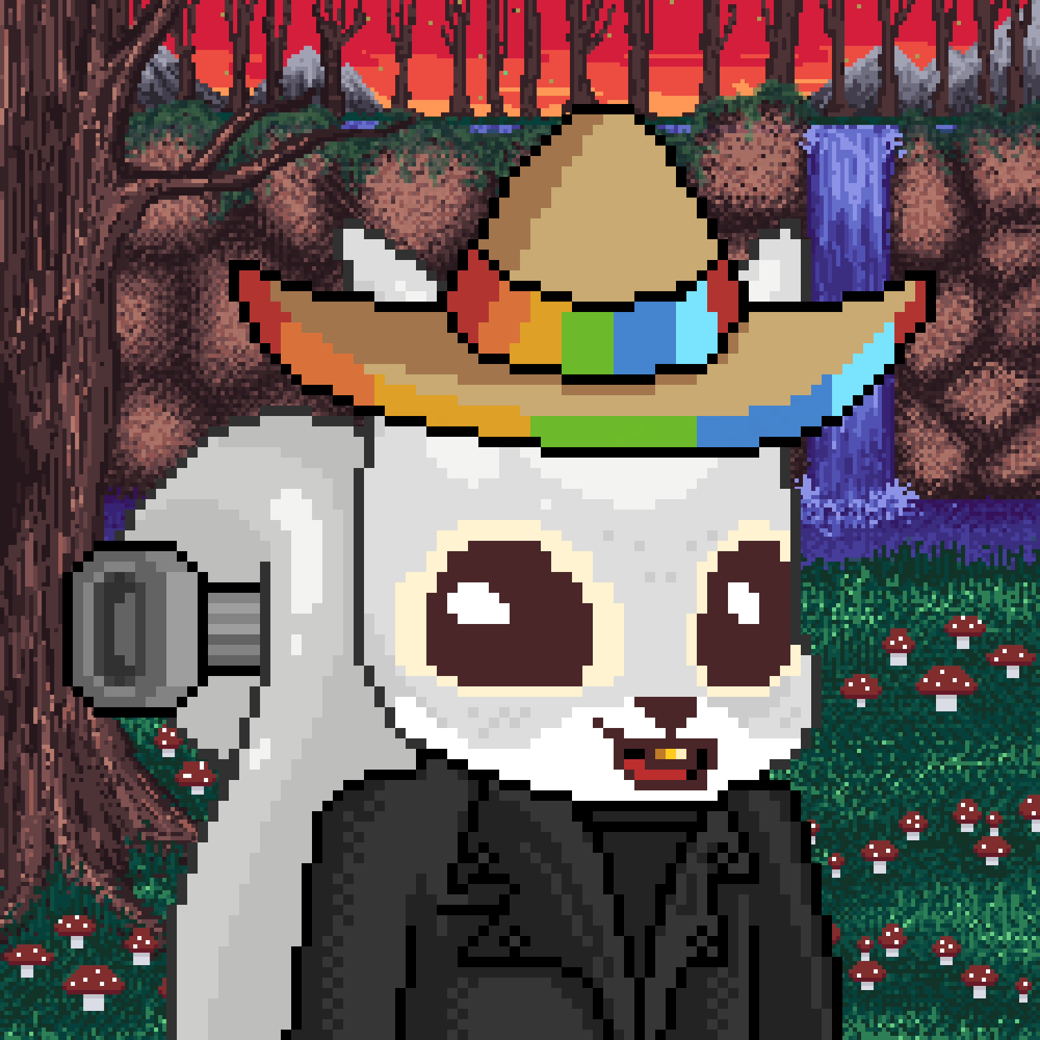 Pixel Squirrels #6980 NFT on Algorand