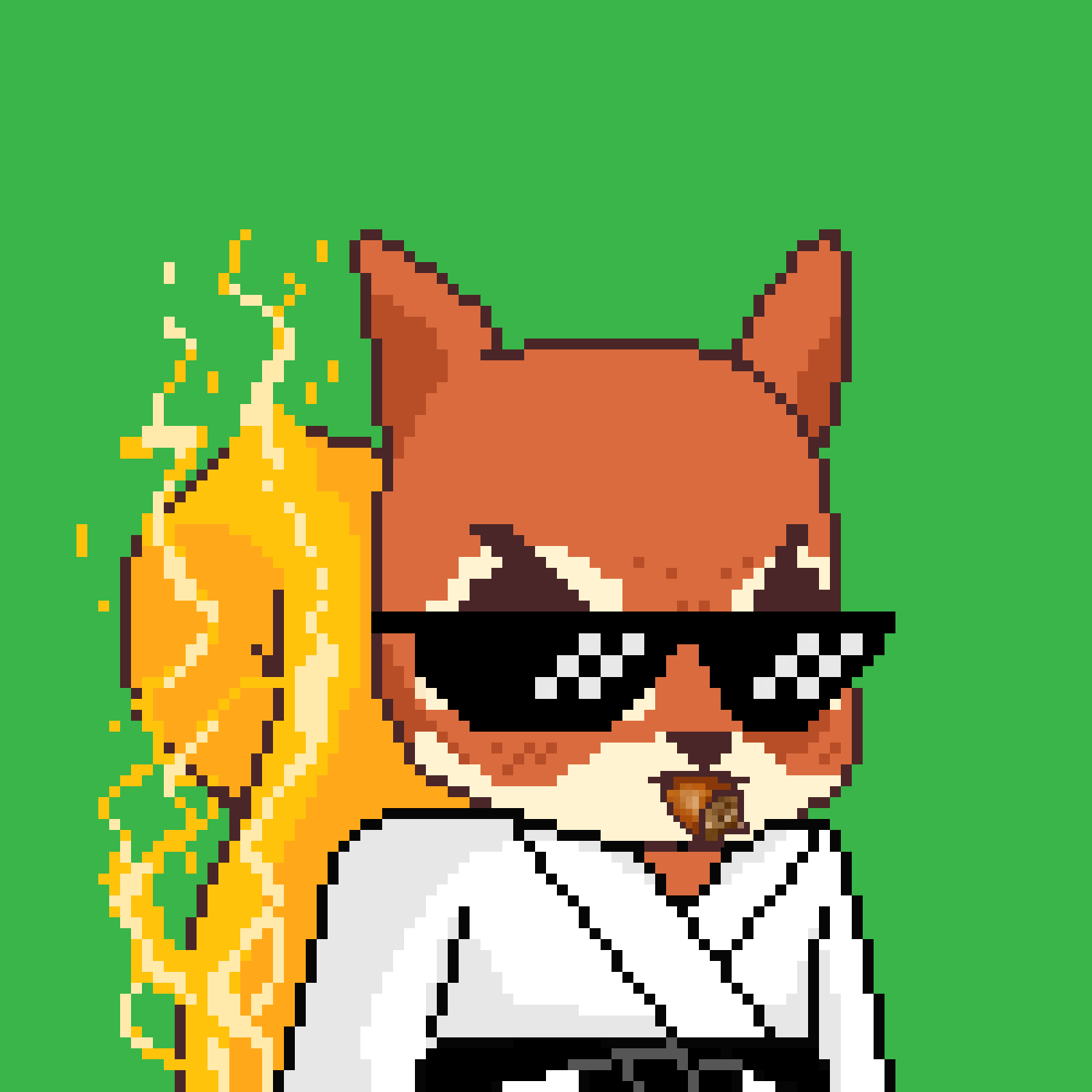 Pixel Squirrels #6986 NFT on Algorand