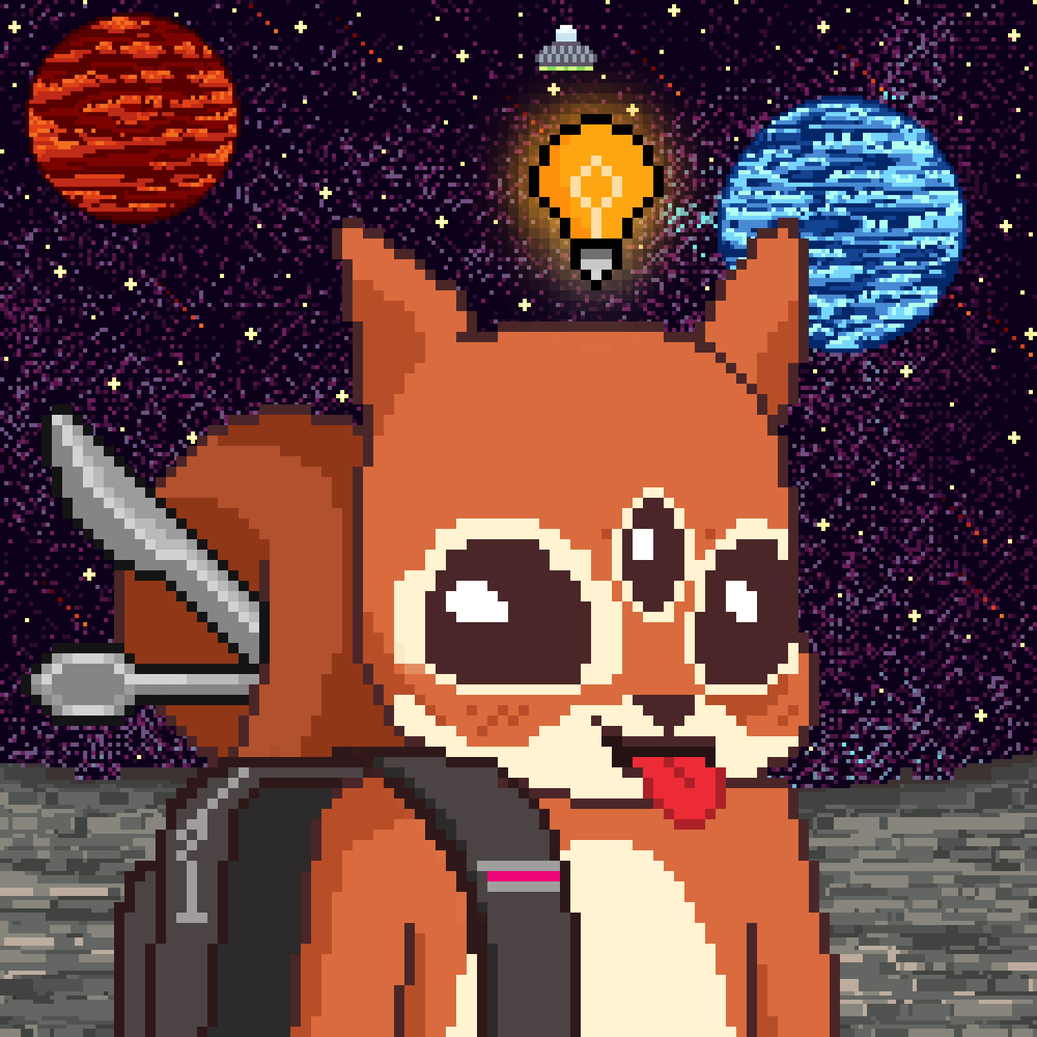 Pixel Squirrels #6987 NFT on Algorand