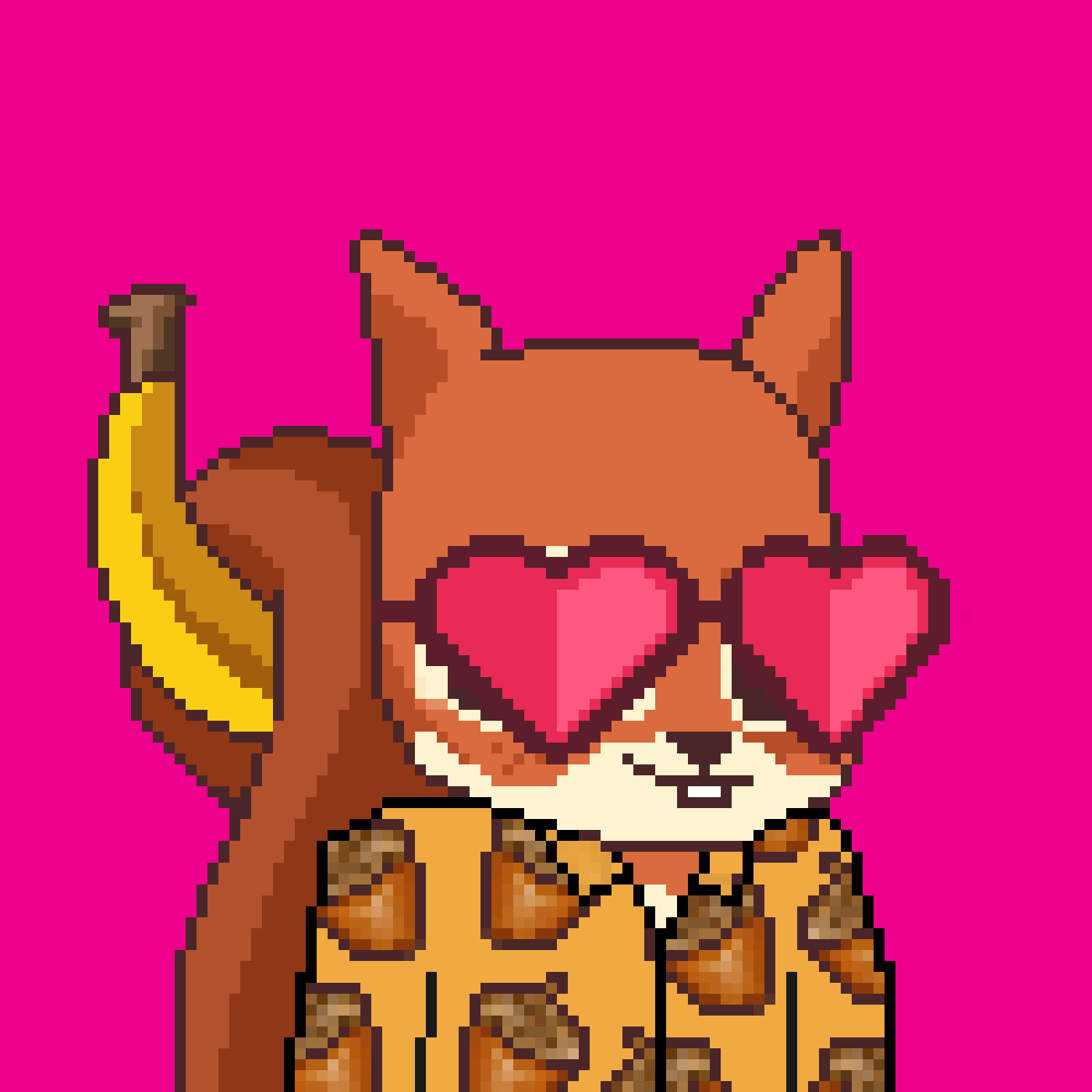 Pixel Squirrels #6988 NFT on Algorand