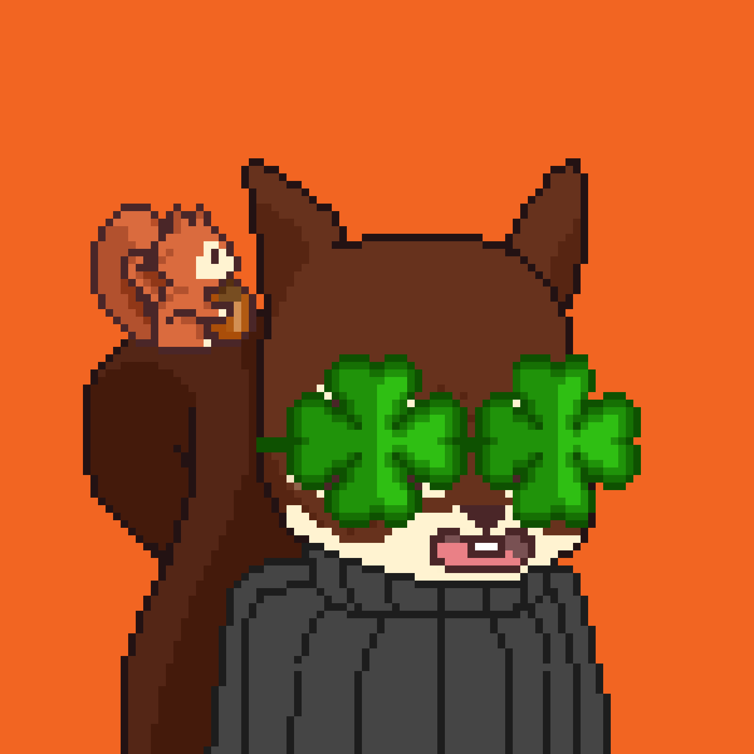 Pixel Squirrels #6993 NFT on Algorand