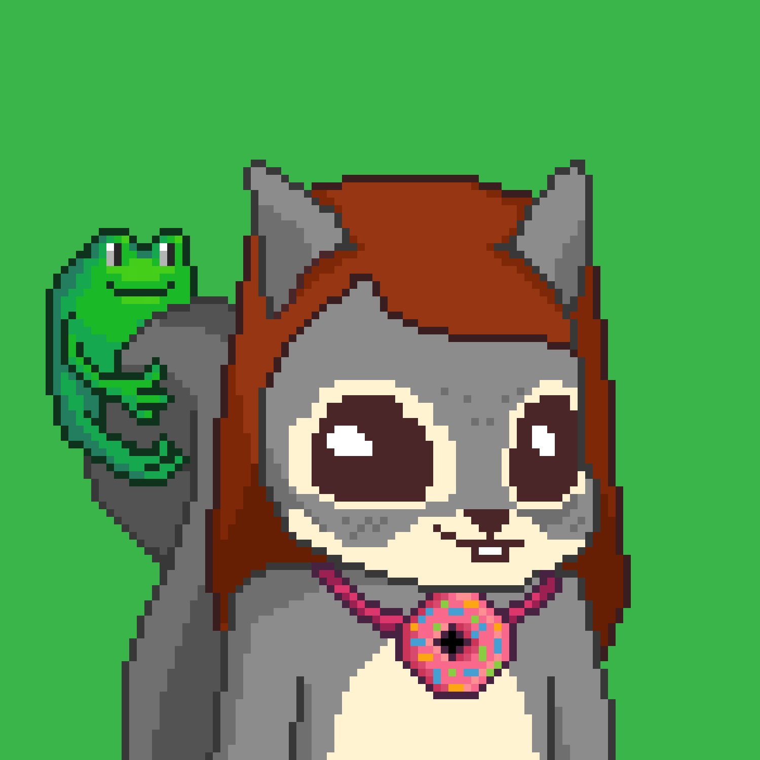 Pixel Squirrels #6995 NFT on Algorand