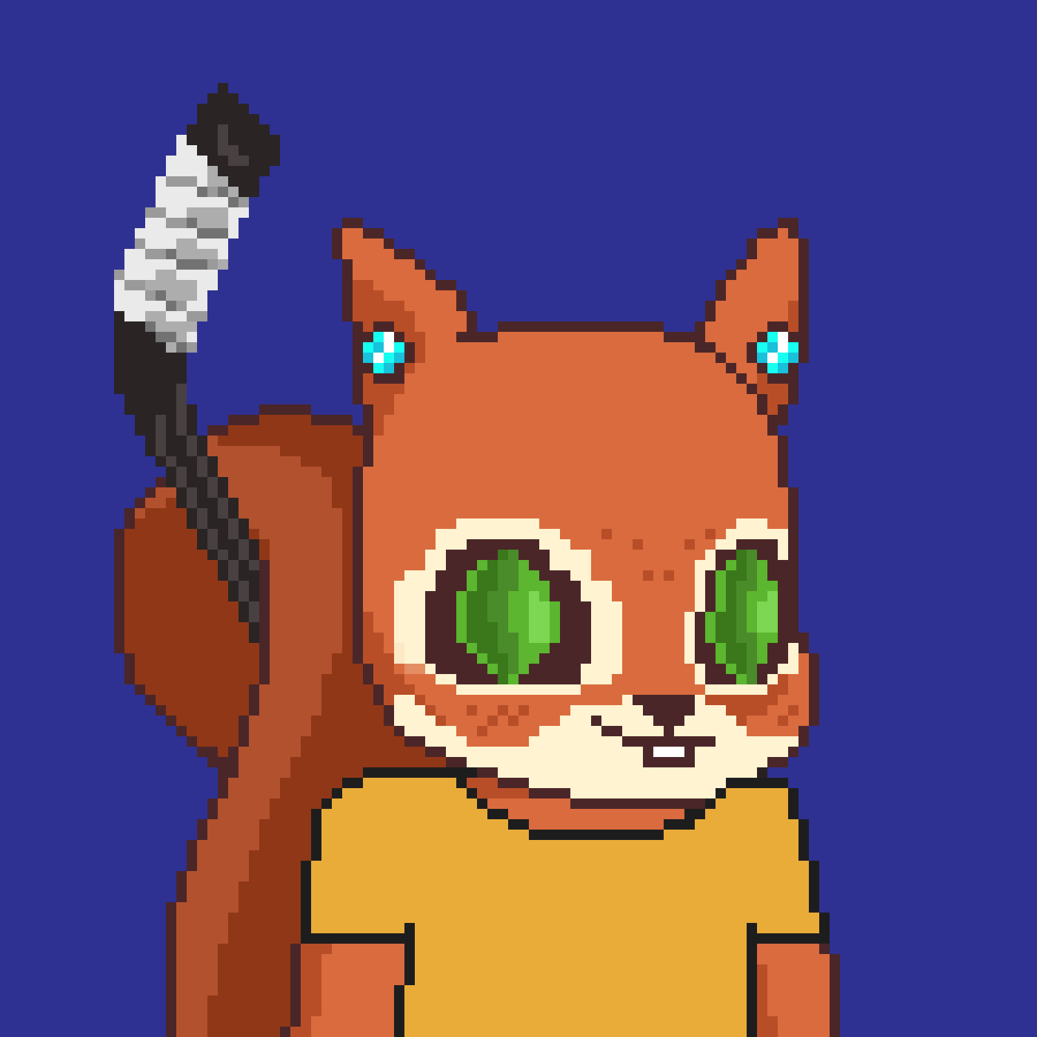 Pixel Squirrels #6996 NFT on Algorand