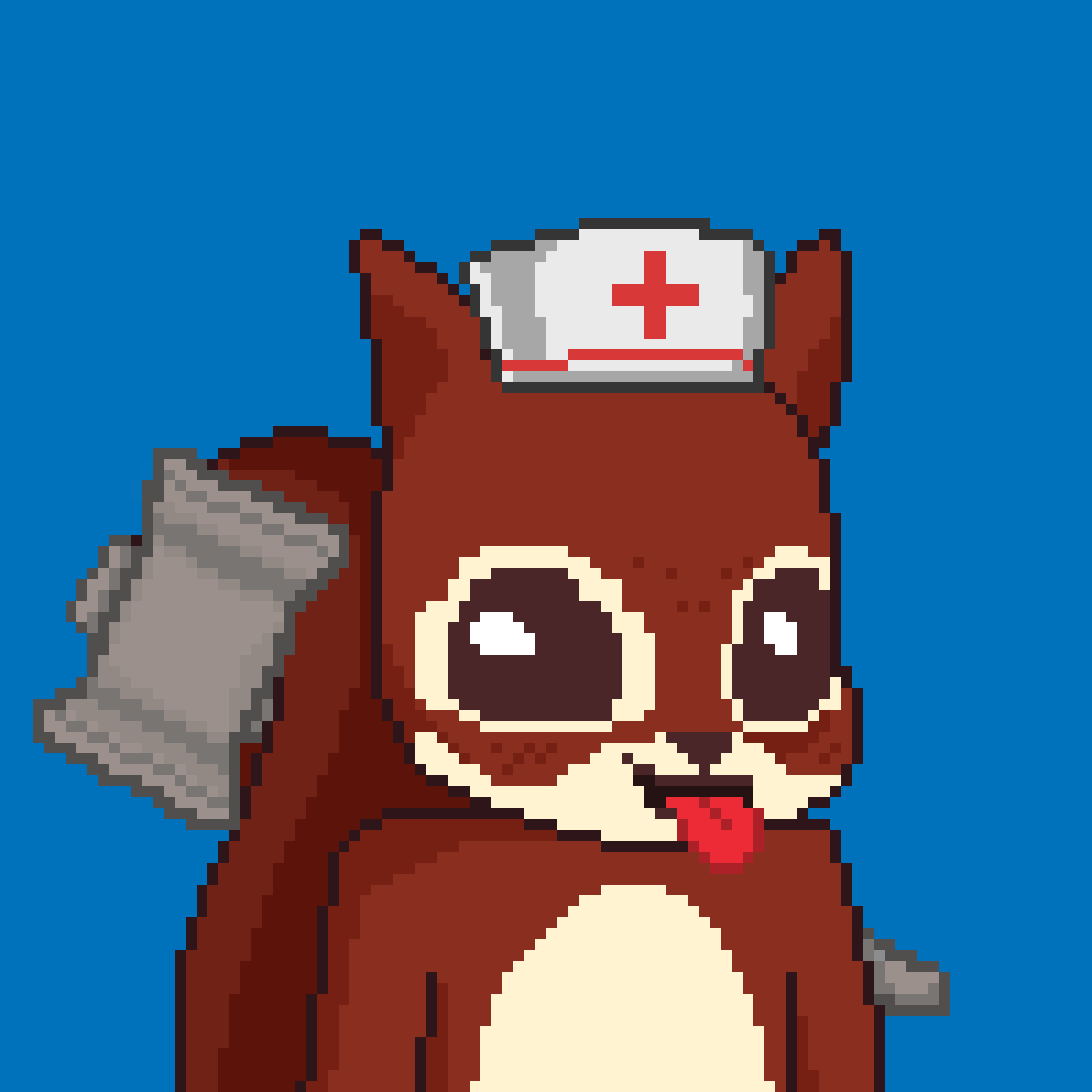 Pixel Squirrels #7005 NFT on Algorand