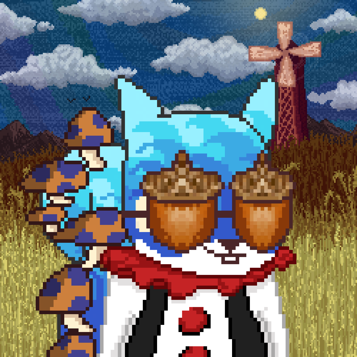 Pixel Squirrels #7006 NFT on Algorand