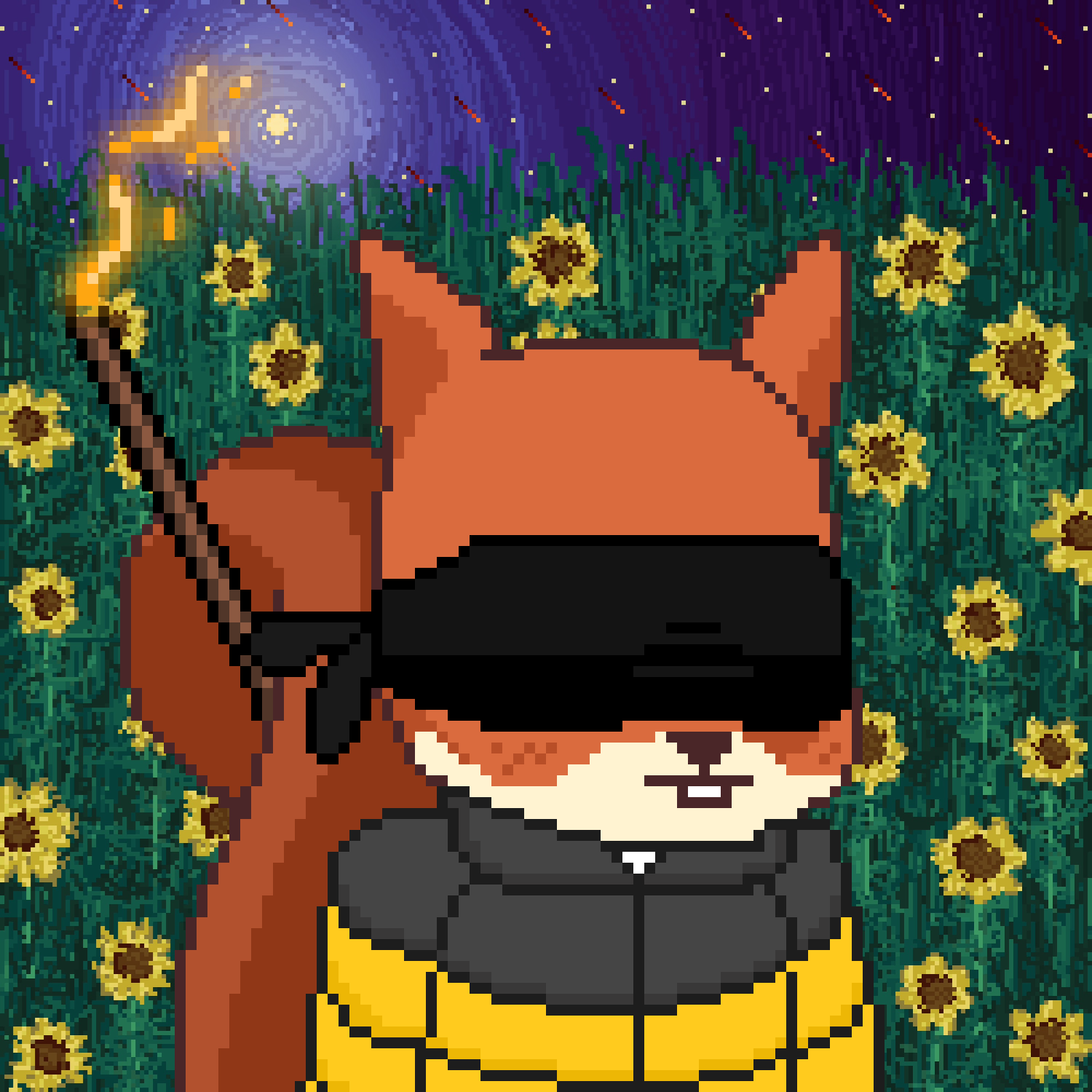 Pixel Squirrels #7008 NFT on Algorand