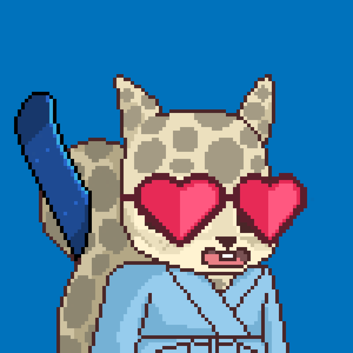 Pixel Squirrels #7010 NFT on Algorand