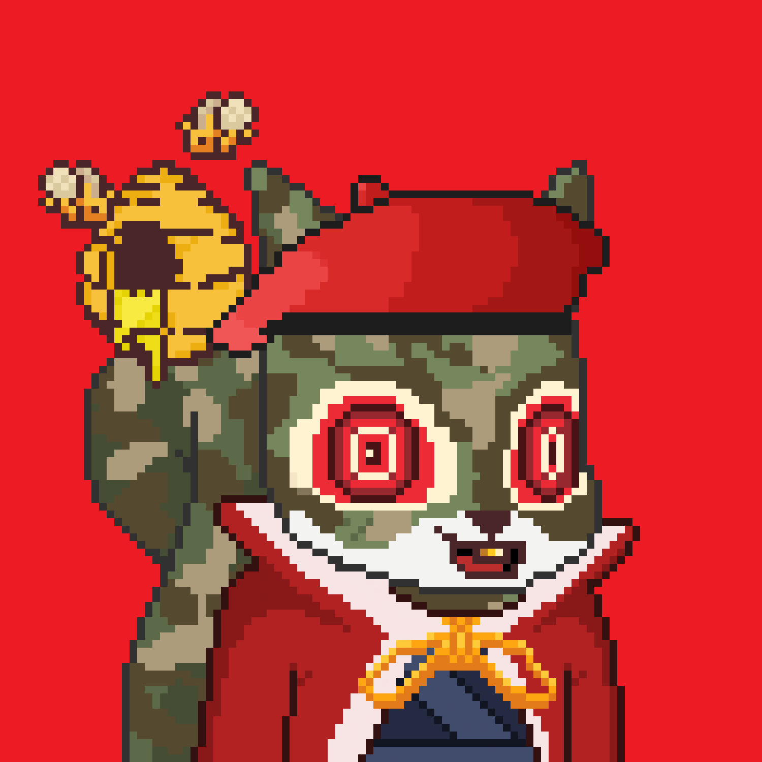 Pixel Squirrels #7011 NFT on Algorand