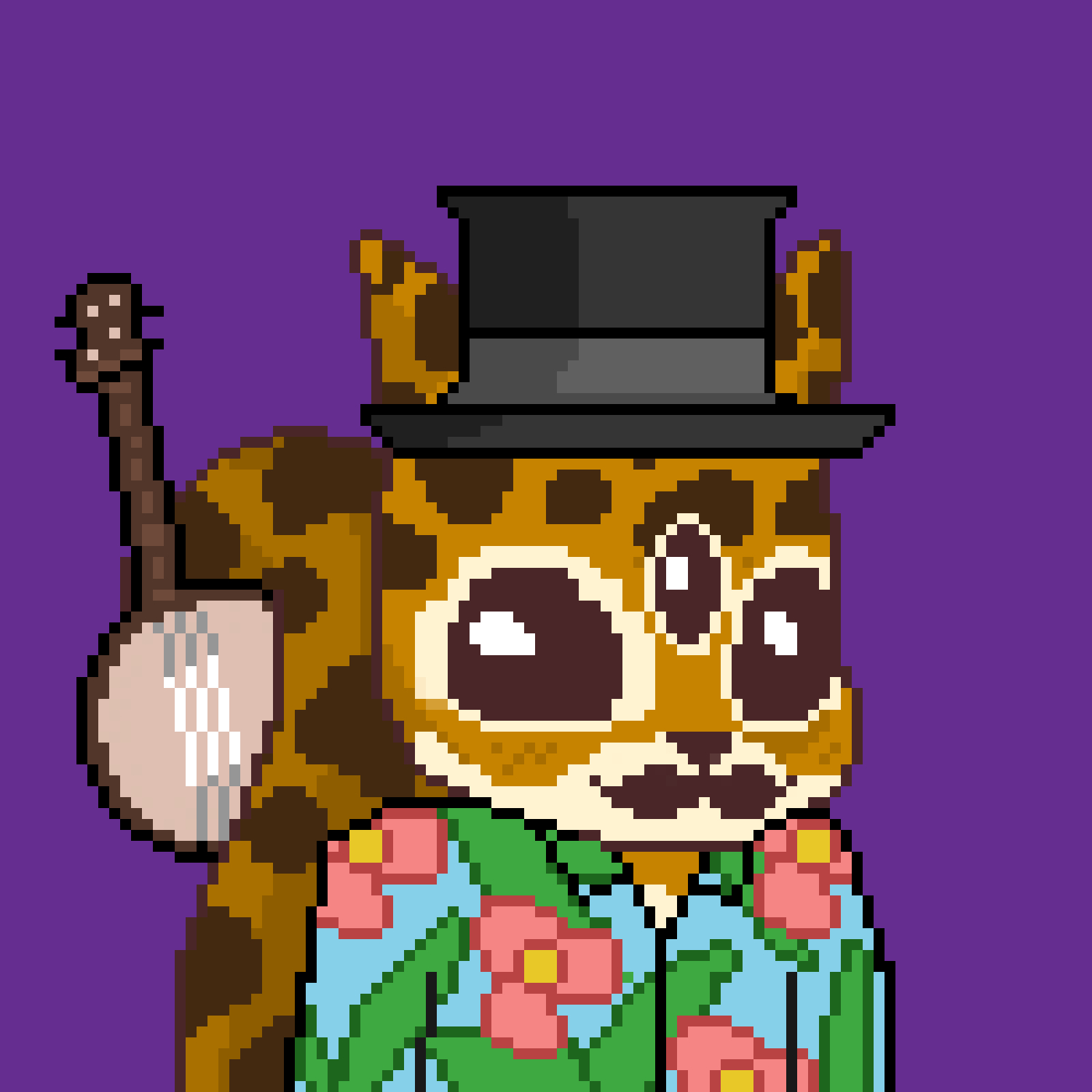 Pixel Squirrels #703 NFT on Algorand