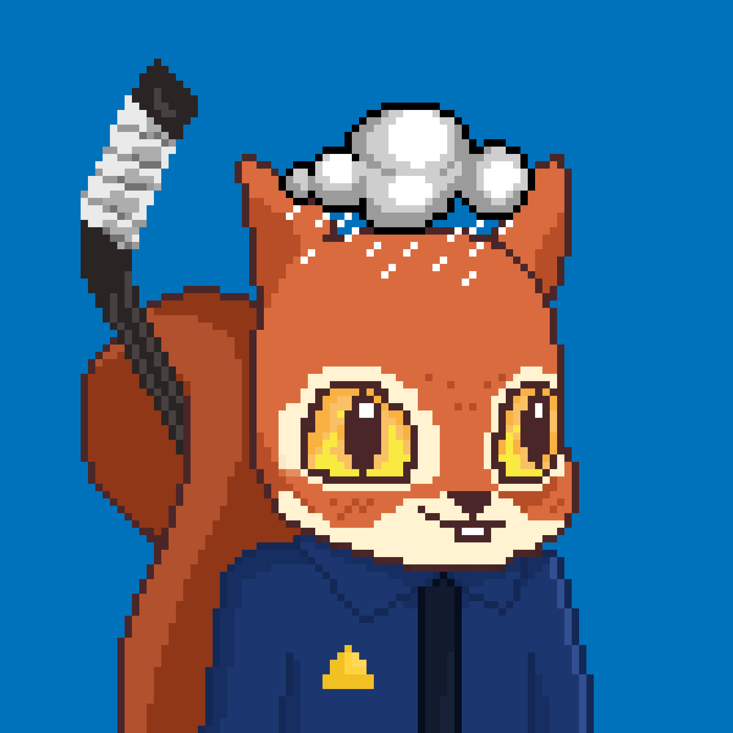 Pixel Squirrels #7032 NFT on Algorand