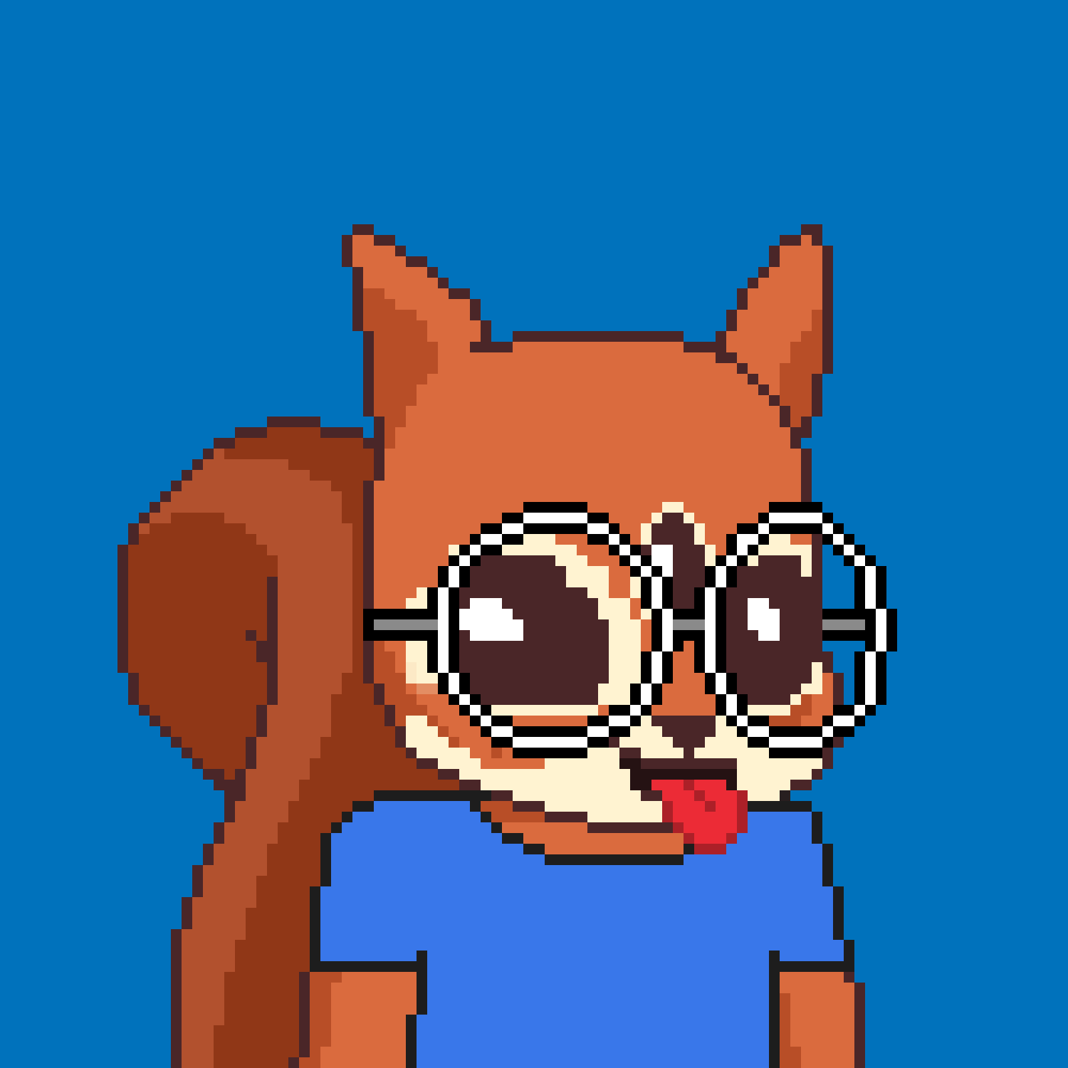 Pixel Squirrels #7033 NFT on Algorand