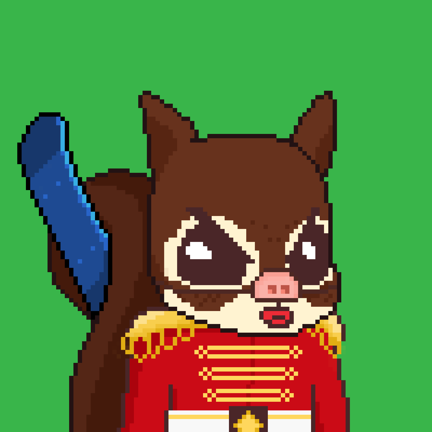 Pixel Squirrels #7052 NFT on Algorand