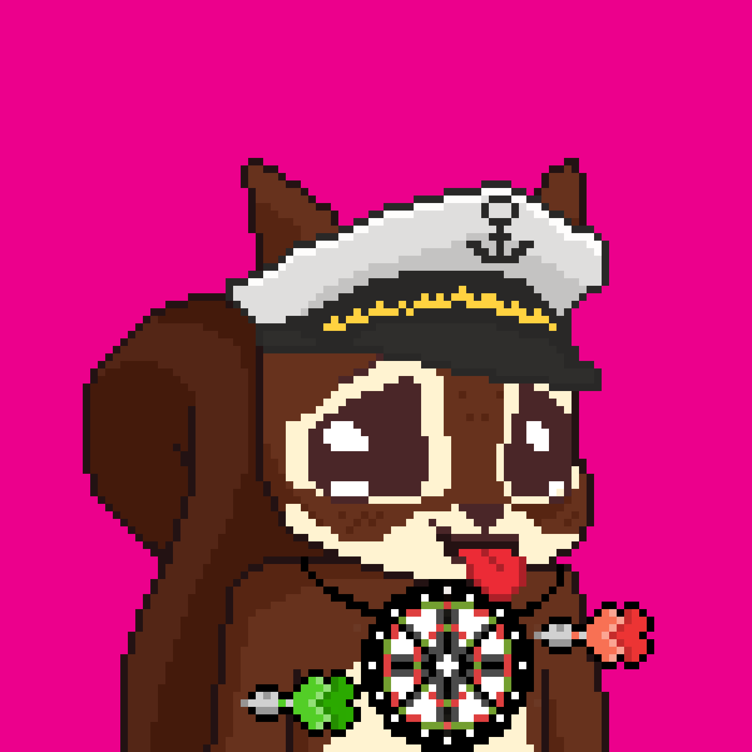 Pixel Squirrels #7054 NFT on Algorand