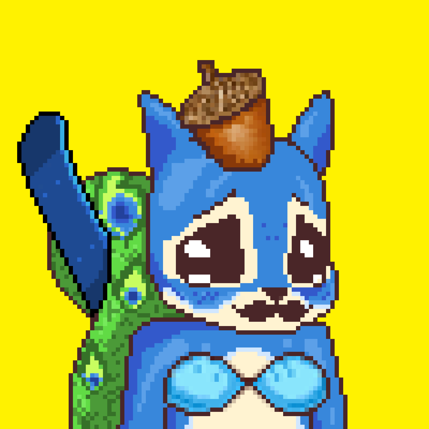 Pixel Squirrels #7055 NFT on Algorand