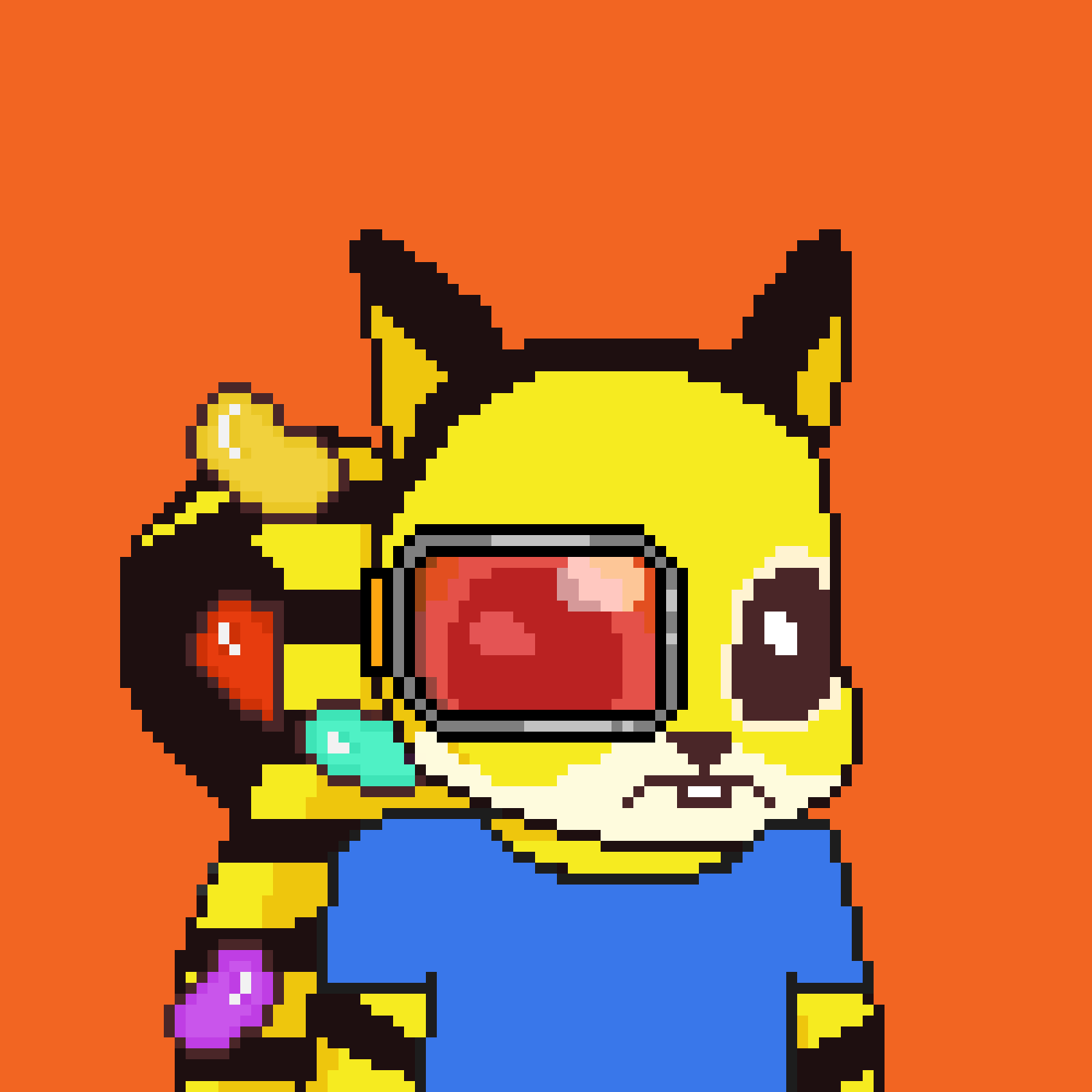 Pixel Squirrels #7062 NFT on Algorand