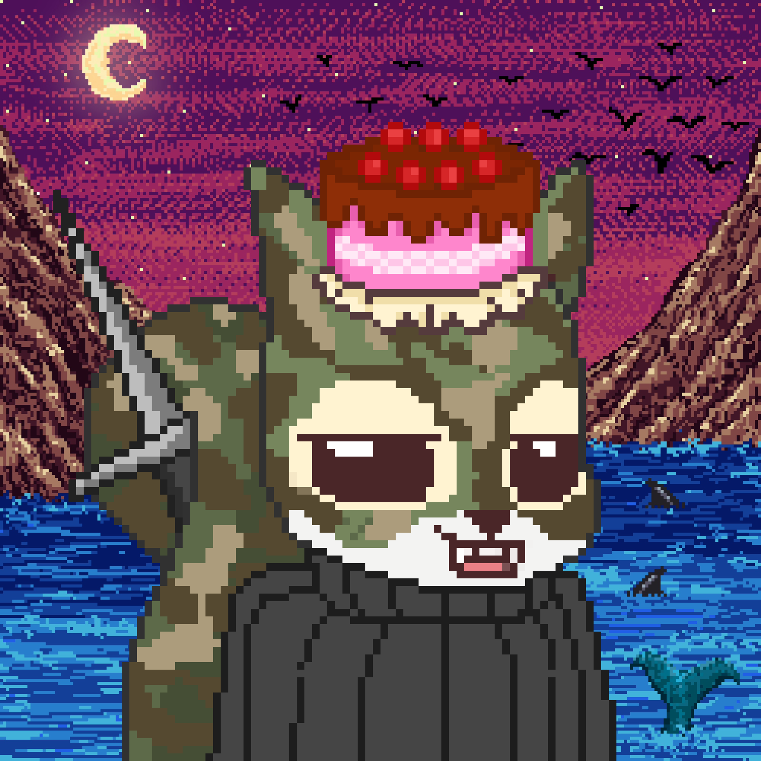 Pixel Squirrels #7068 NFT on Algorand