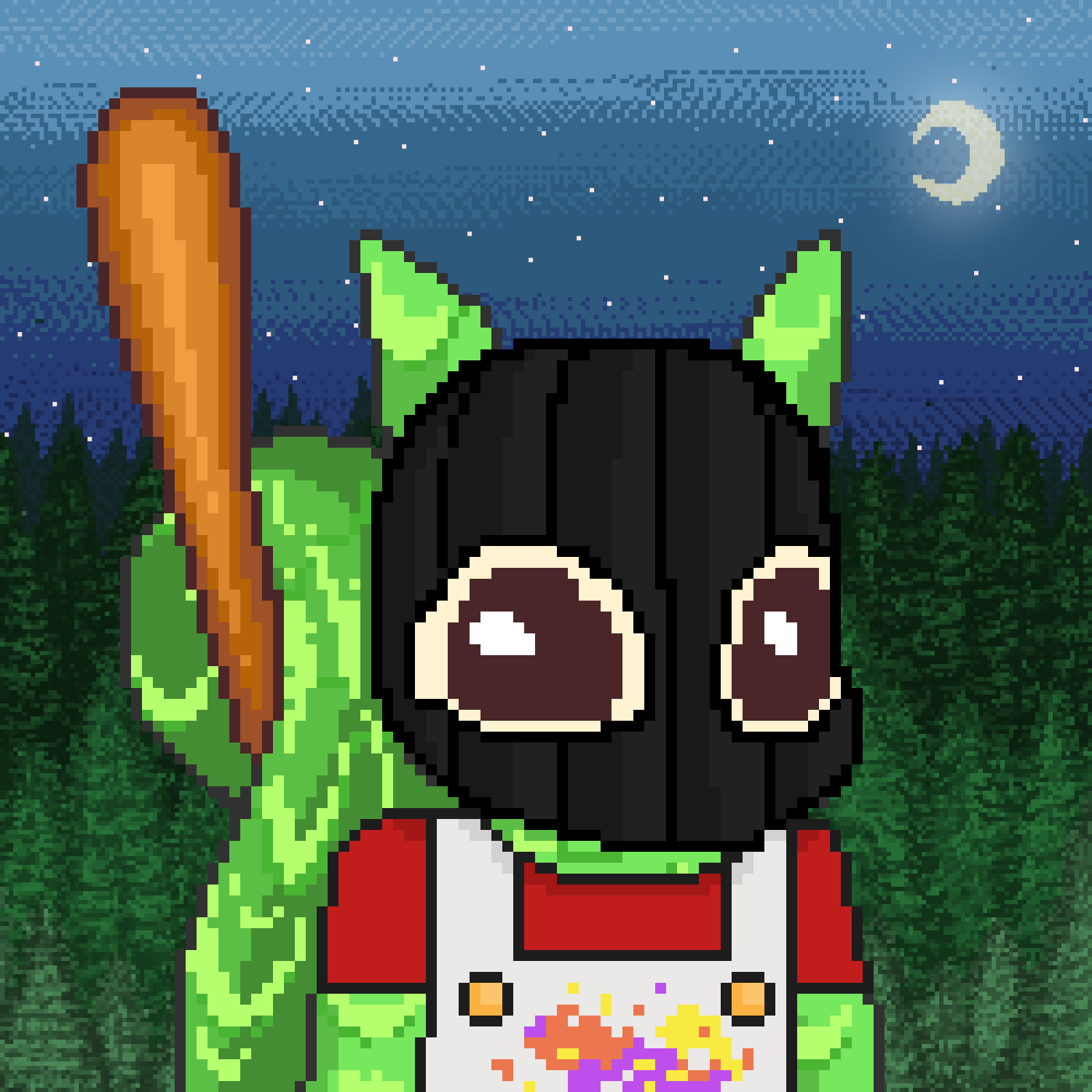 Pixel Squirrels #7072 NFT on Algorand