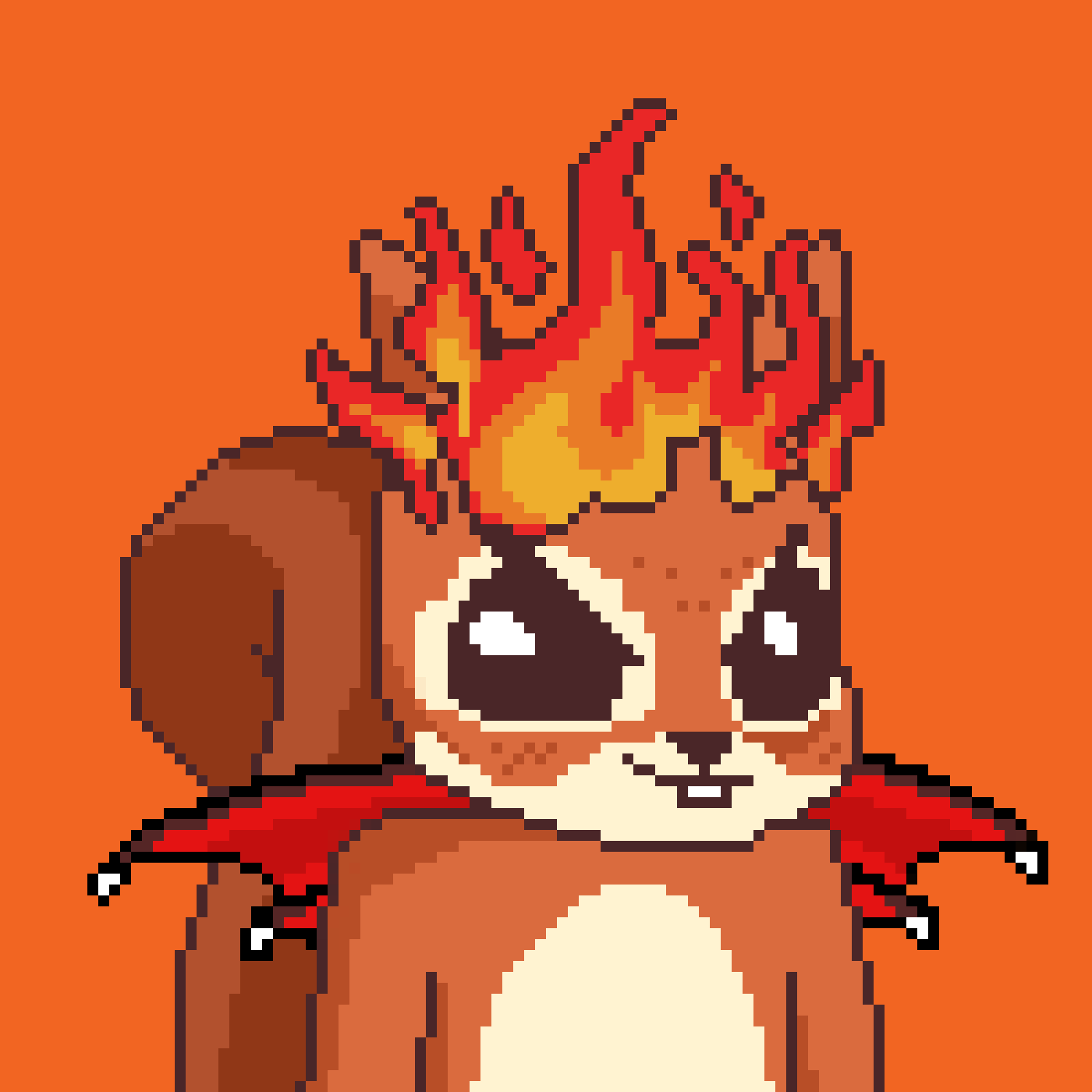 Pixel Squirrels #7074 NFT on Algorand