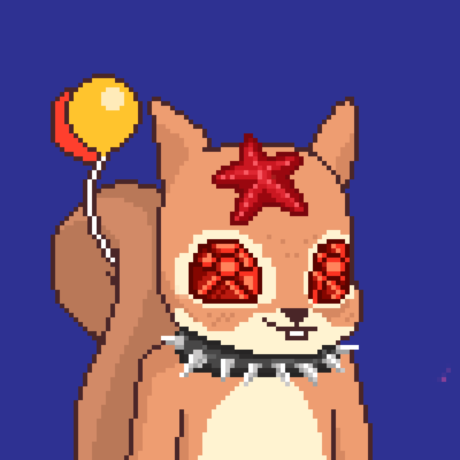 Pixel Squirrels #7086 NFT on Algorand