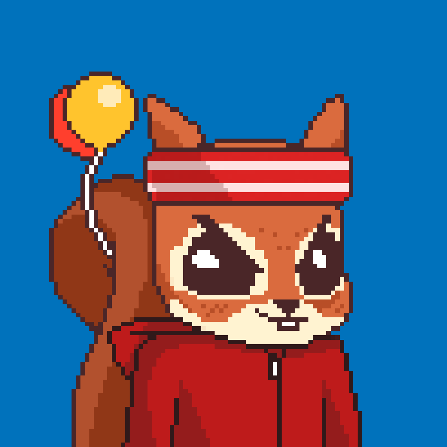 Pixel Squirrels #7090 NFT on Algorand