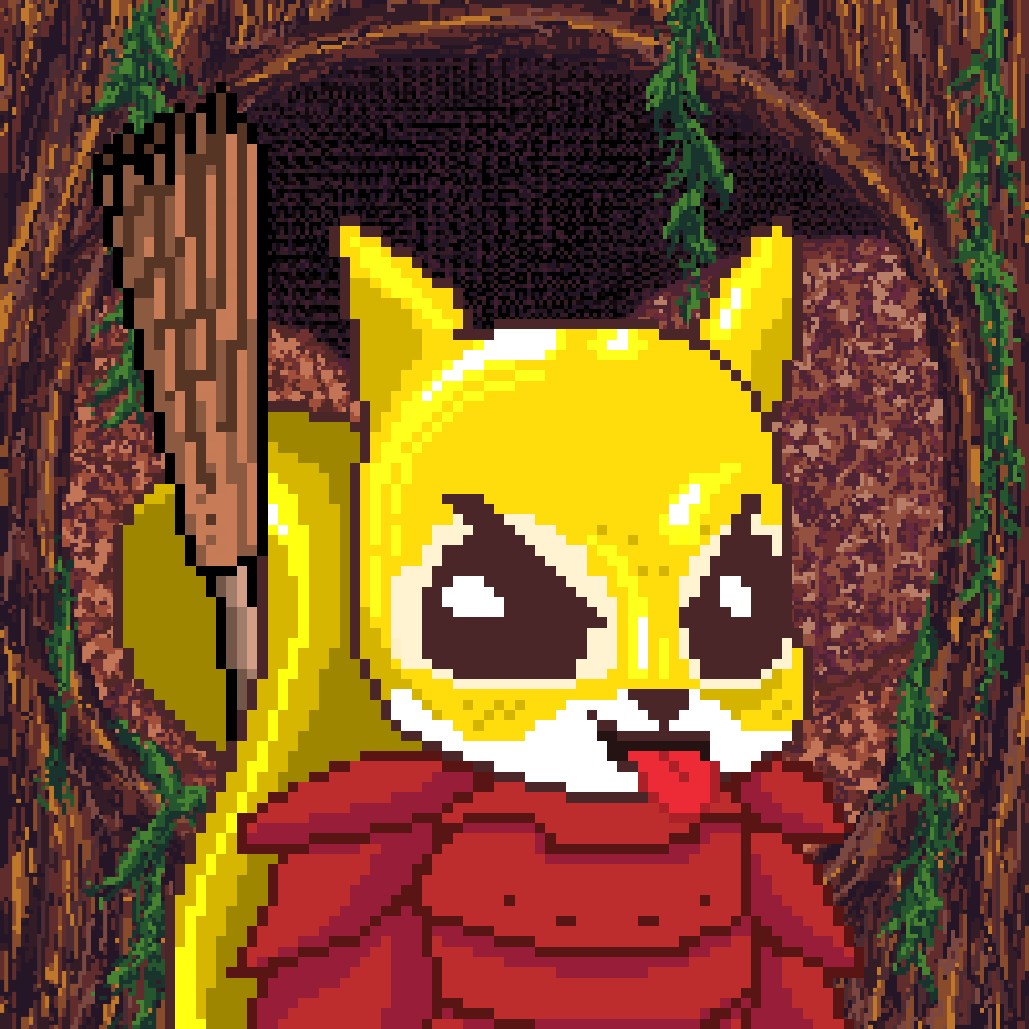 Pixel Squirrels #7091 NFT on Algorand