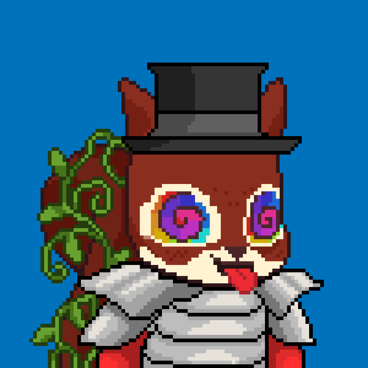 Pixel Squirrels #7093 NFT on Algorand