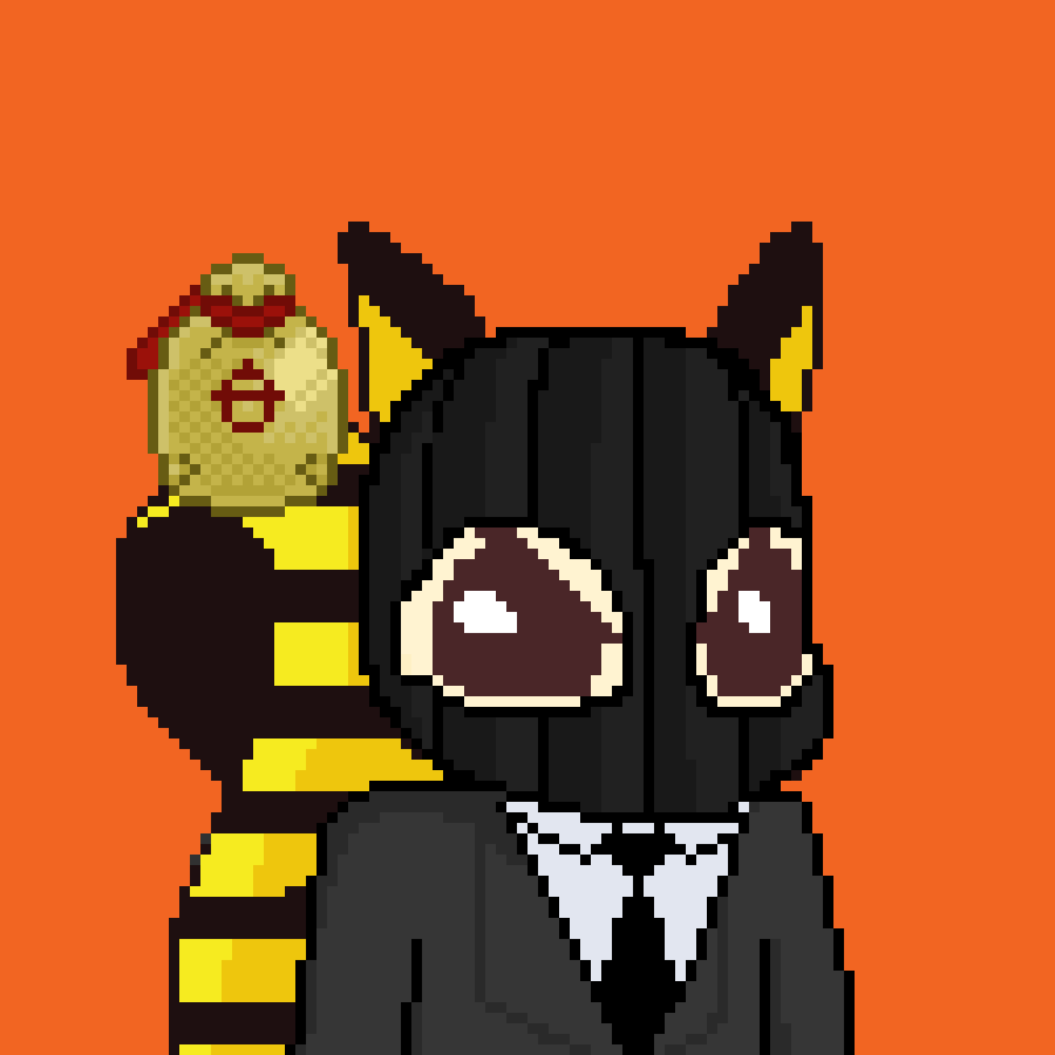 Pixel Squirrels #7096 NFT on Algorand