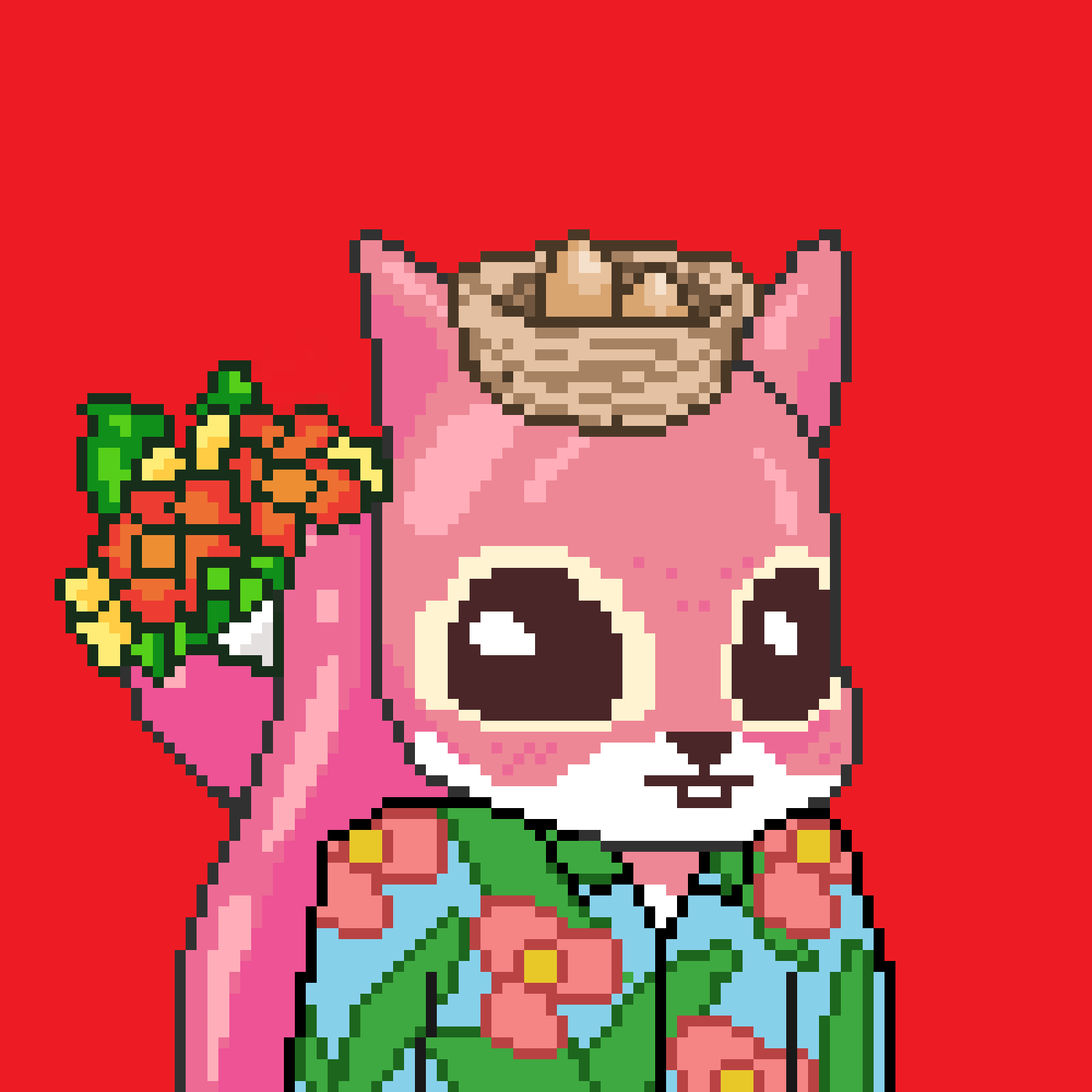 Pixel Squirrels #7097 NFT on Algorand