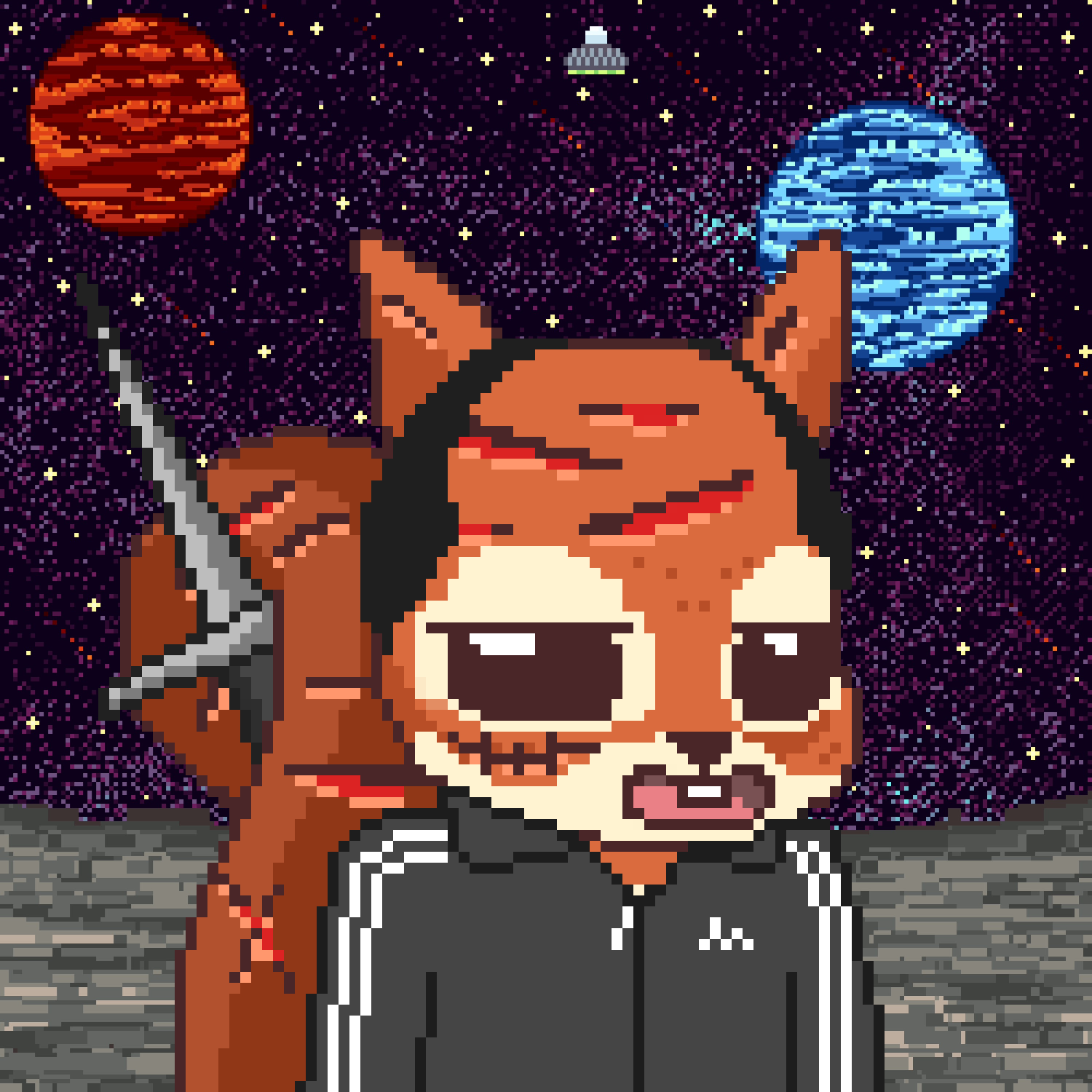 Pixel Squirrels #7101 NFT on Algorand