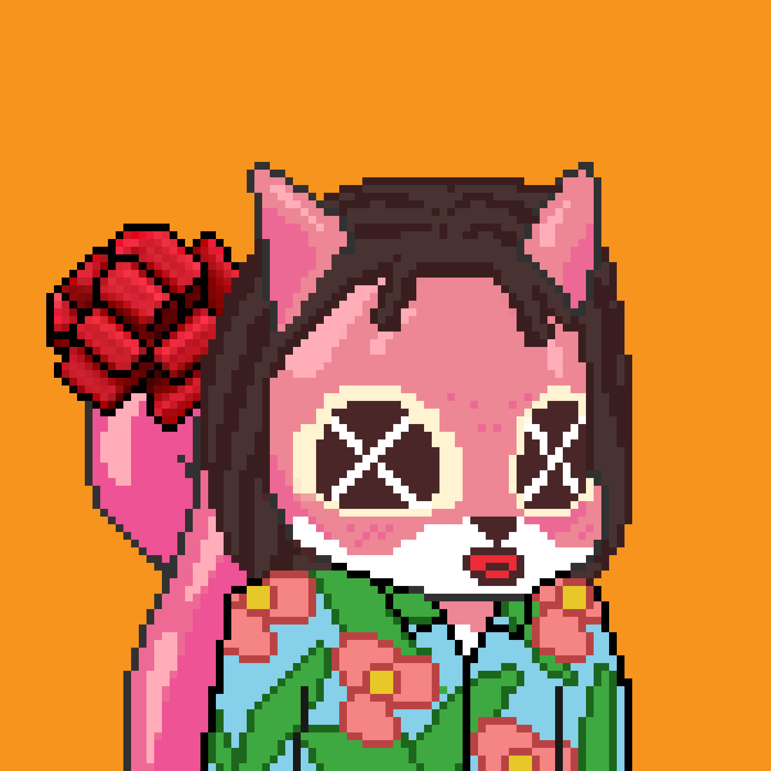 Pixel Squirrels #7106 NFT on Algorand