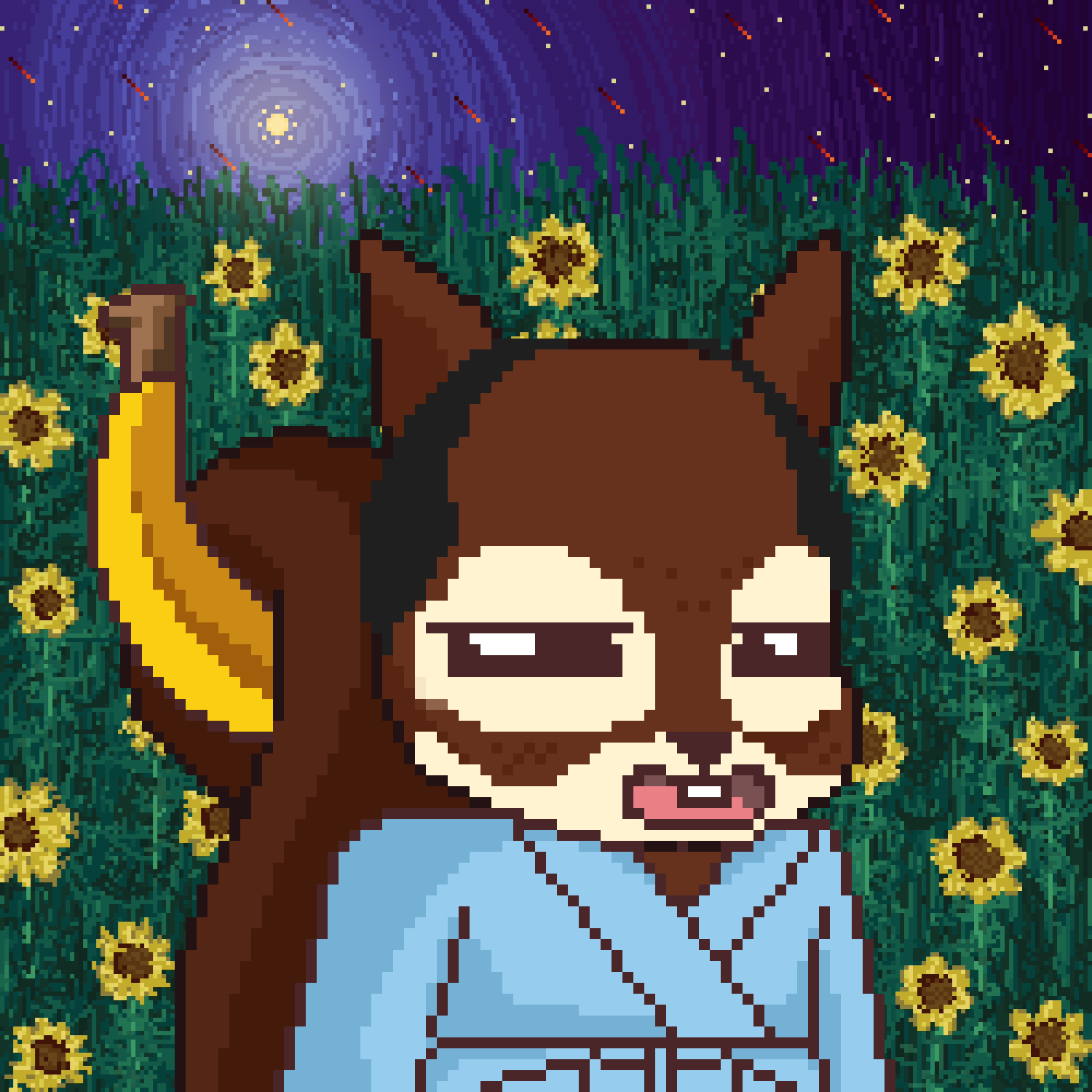 Pixel Squirrels #7107 NFT on Algorand