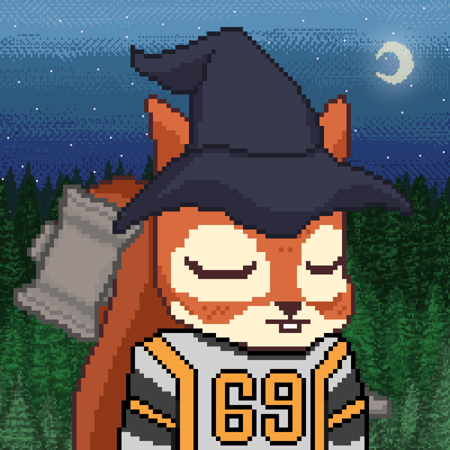 Pixel Squirrels #7108 NFT on Algorand