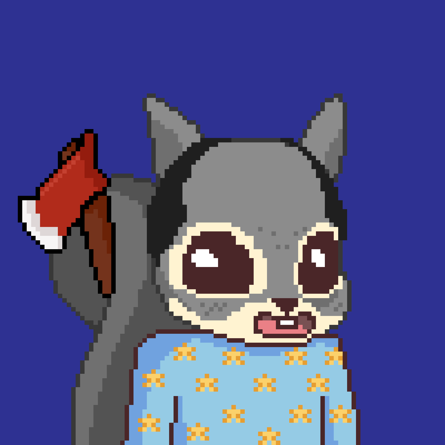 Pixel Squirrels #7110 NFT on Algorand