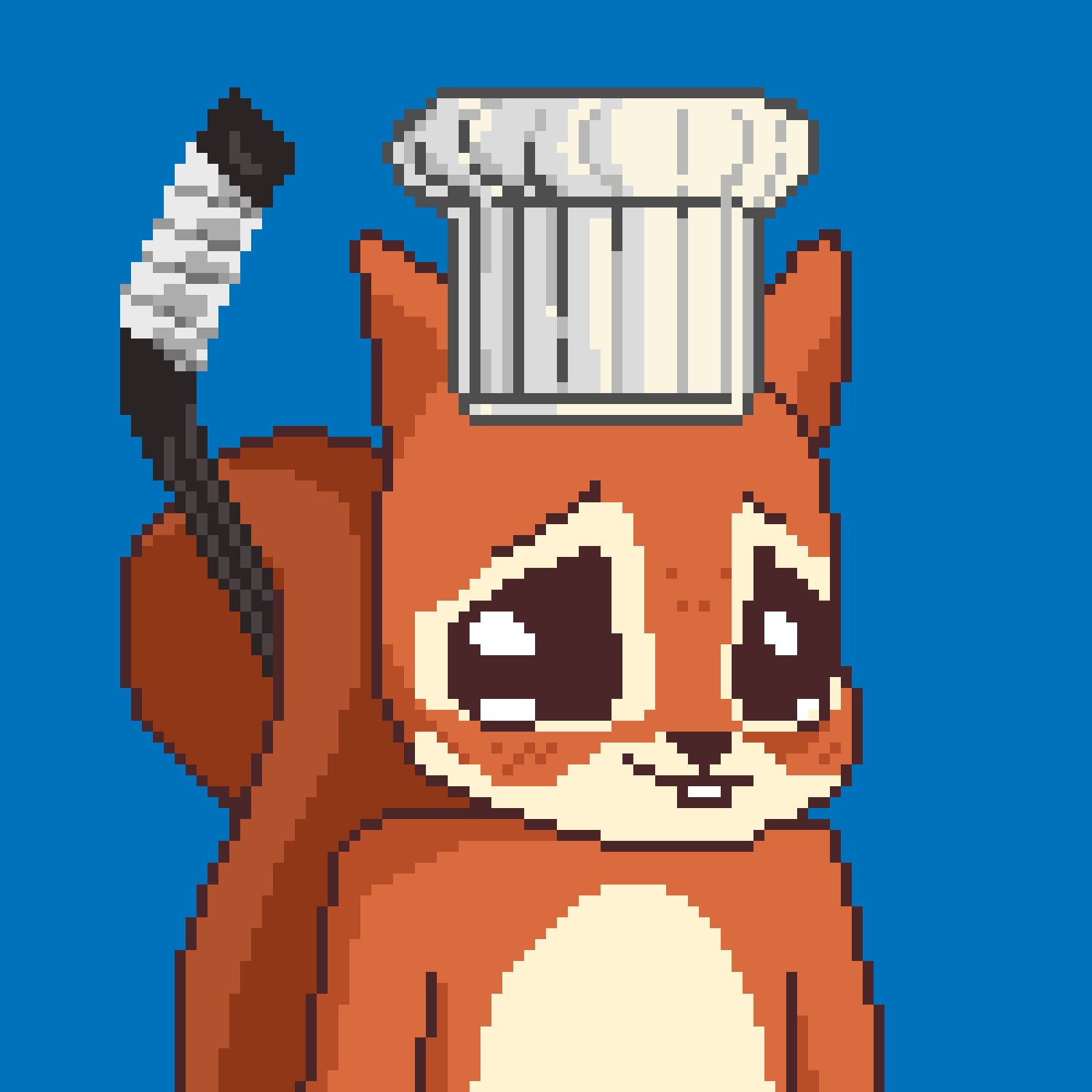 Pixel Squirrels #7117 NFT on Algorand