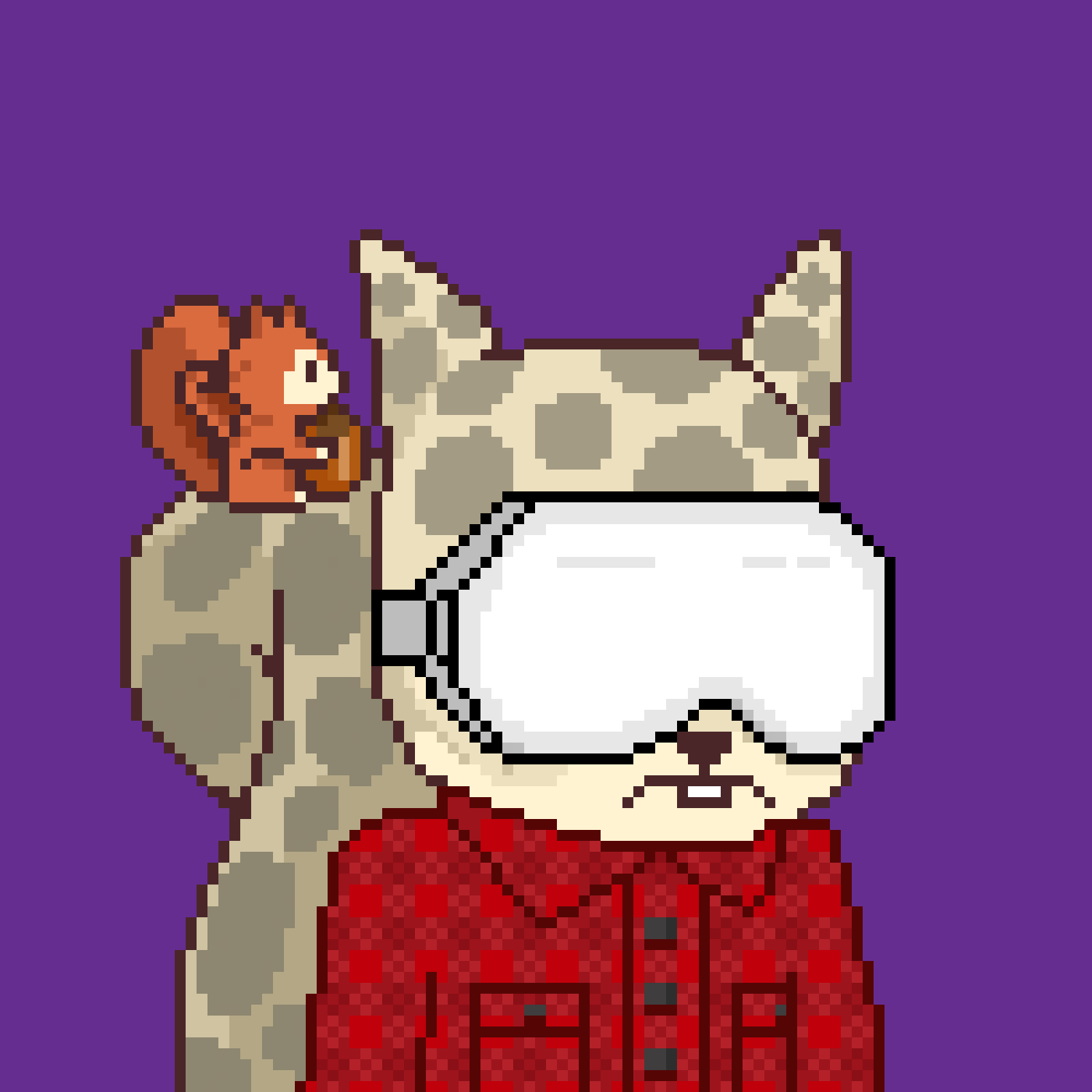 Pixel Squirrels #7126 NFT on Algorand