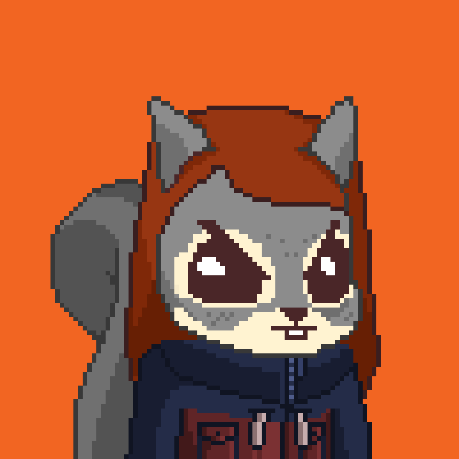 Pixel Squirrels #7140 NFT on Algorand