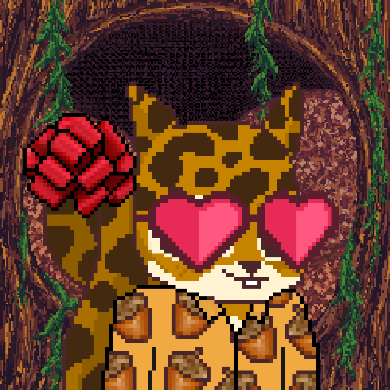 Pixel Squirrels #7144 NFT on Algorand