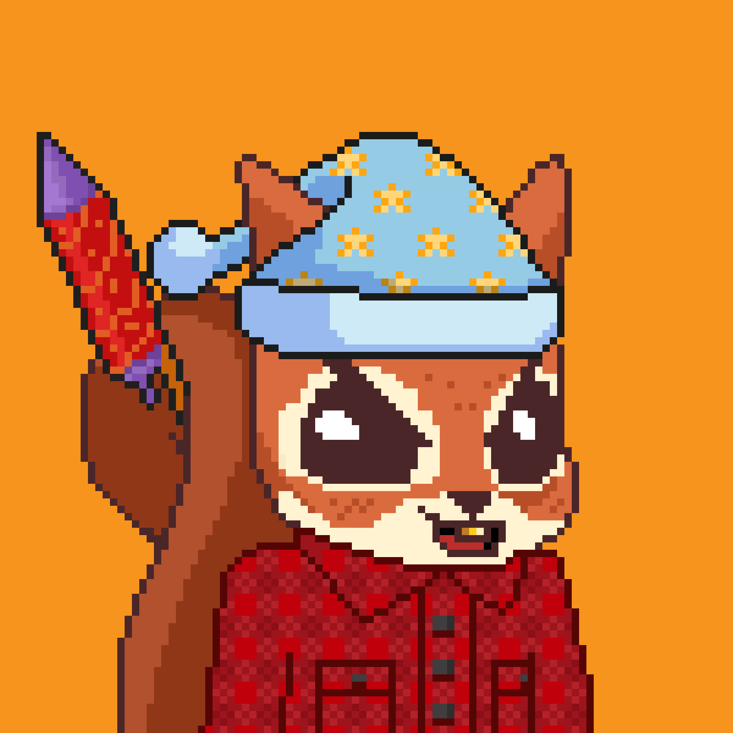 Pixel Squirrels #7157 NFT on Algorand