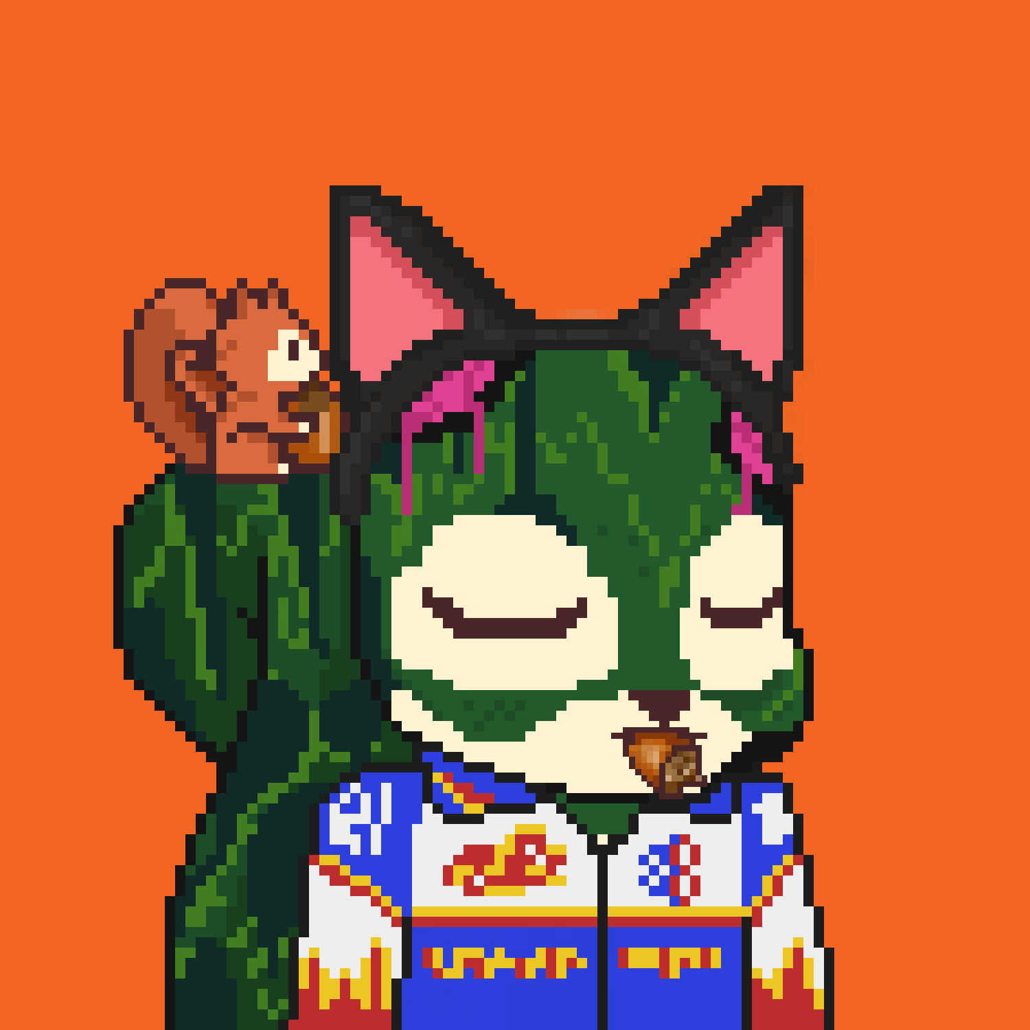 Pixel Squirrels #7178 NFT on Algorand