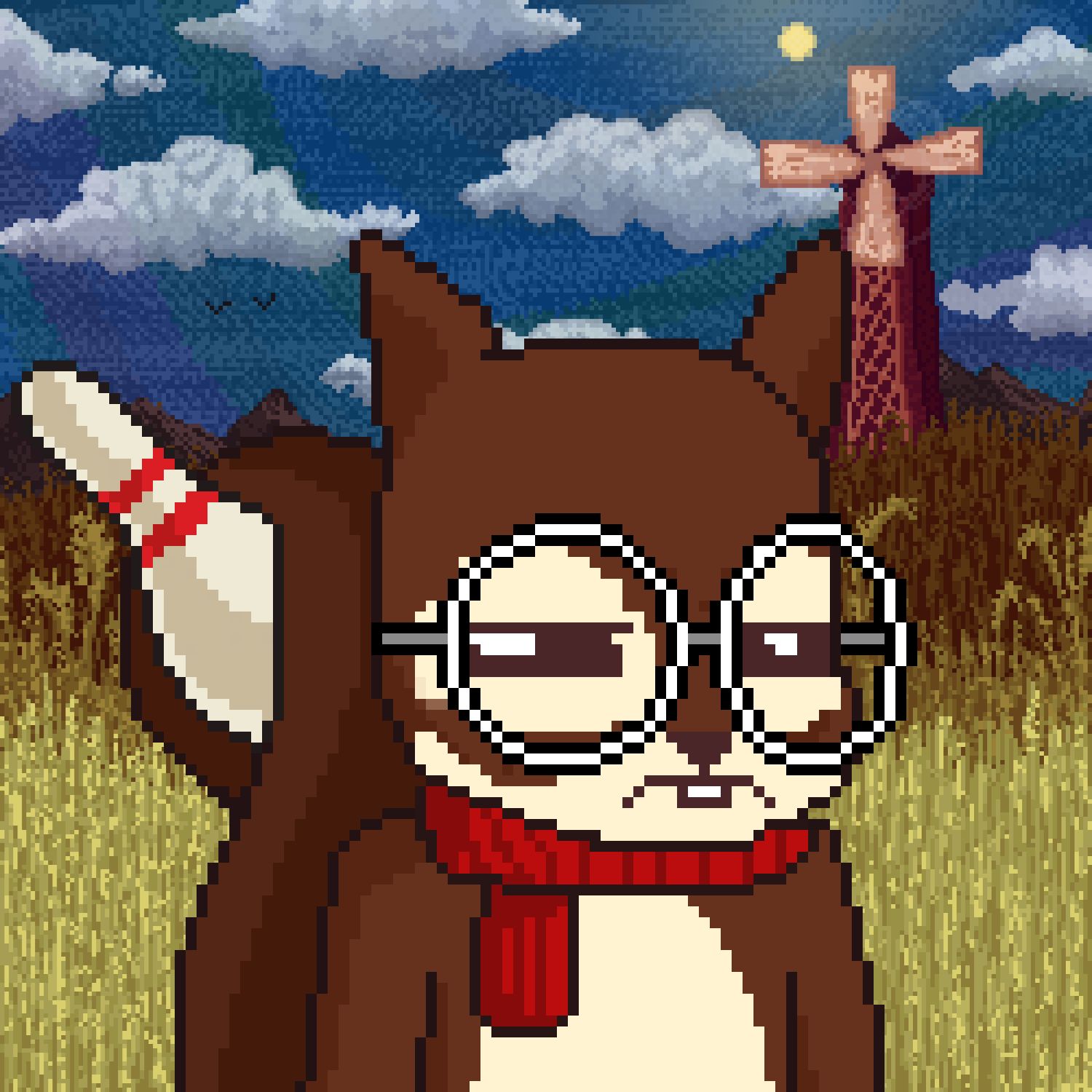 Pixel Squirrels #7213 NFT on Algorand