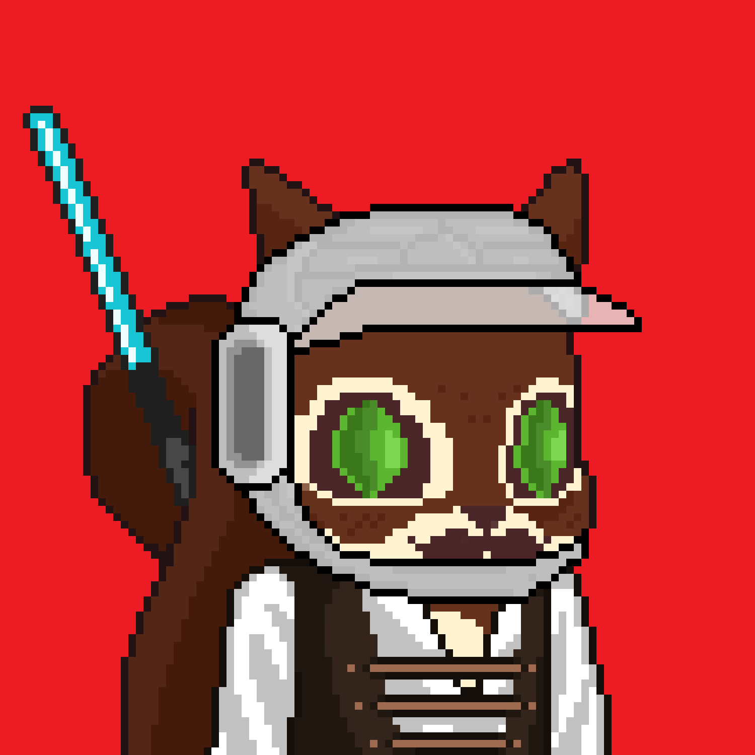 Pixel Squirrels #7229 NFT on Algorand